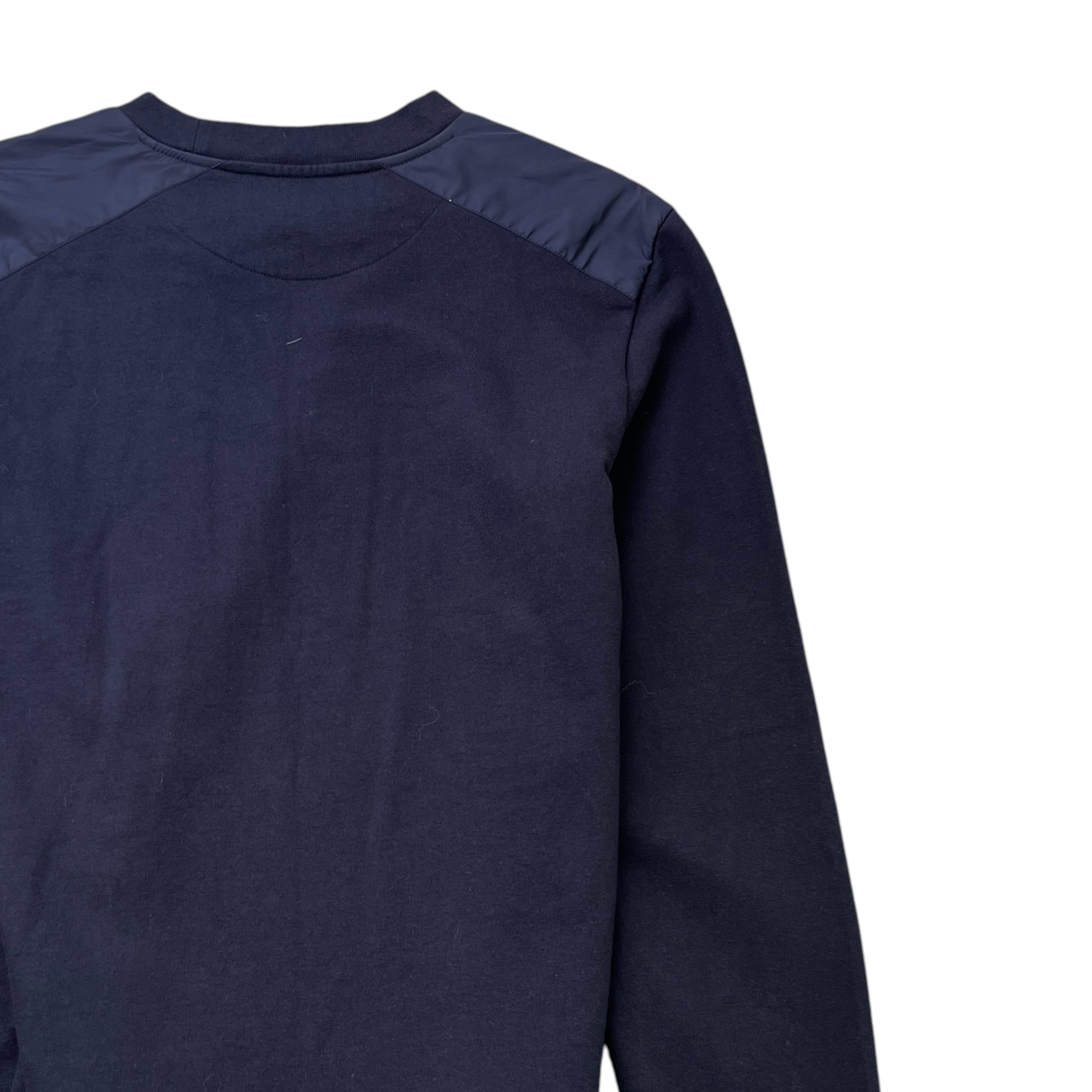 Men's Triangle Logo Sweatshirt Navy Size L