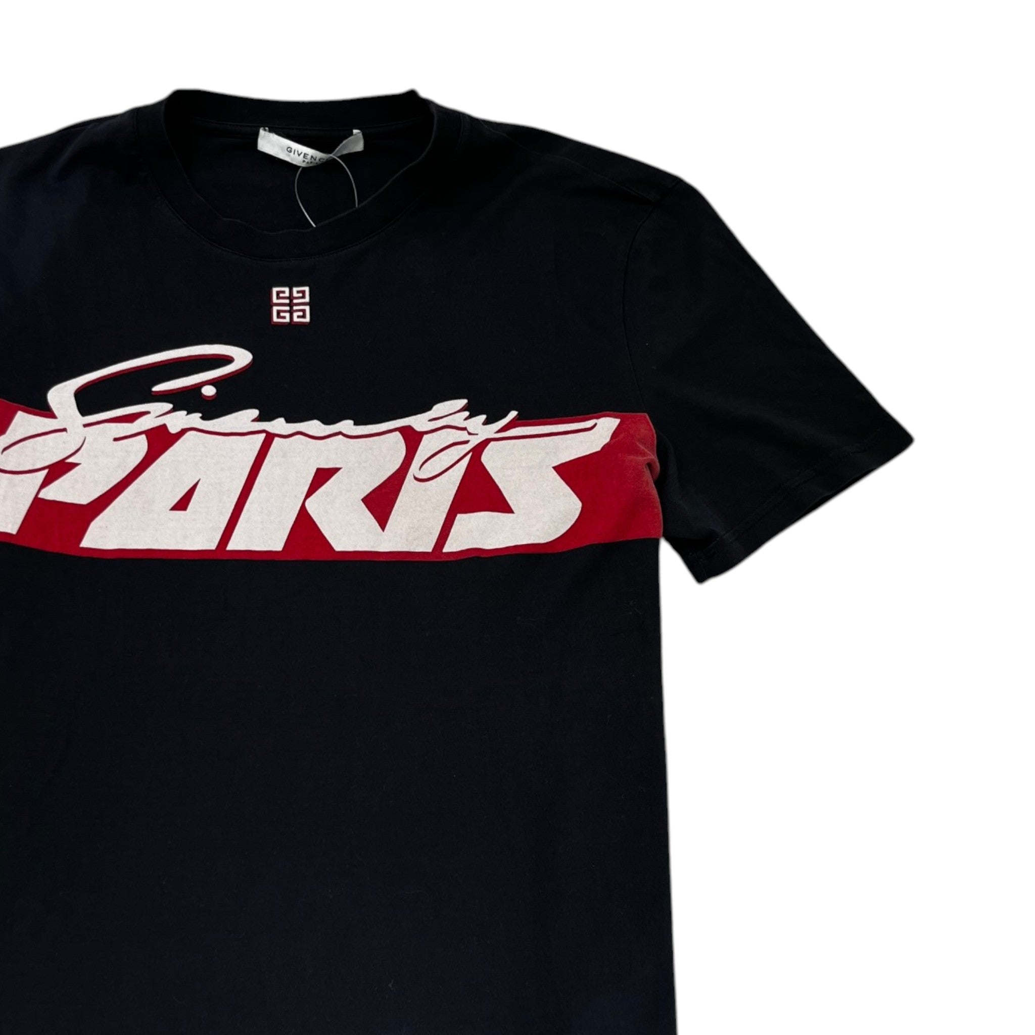 Men's Motocross Graphic T-Shirt Black Size L