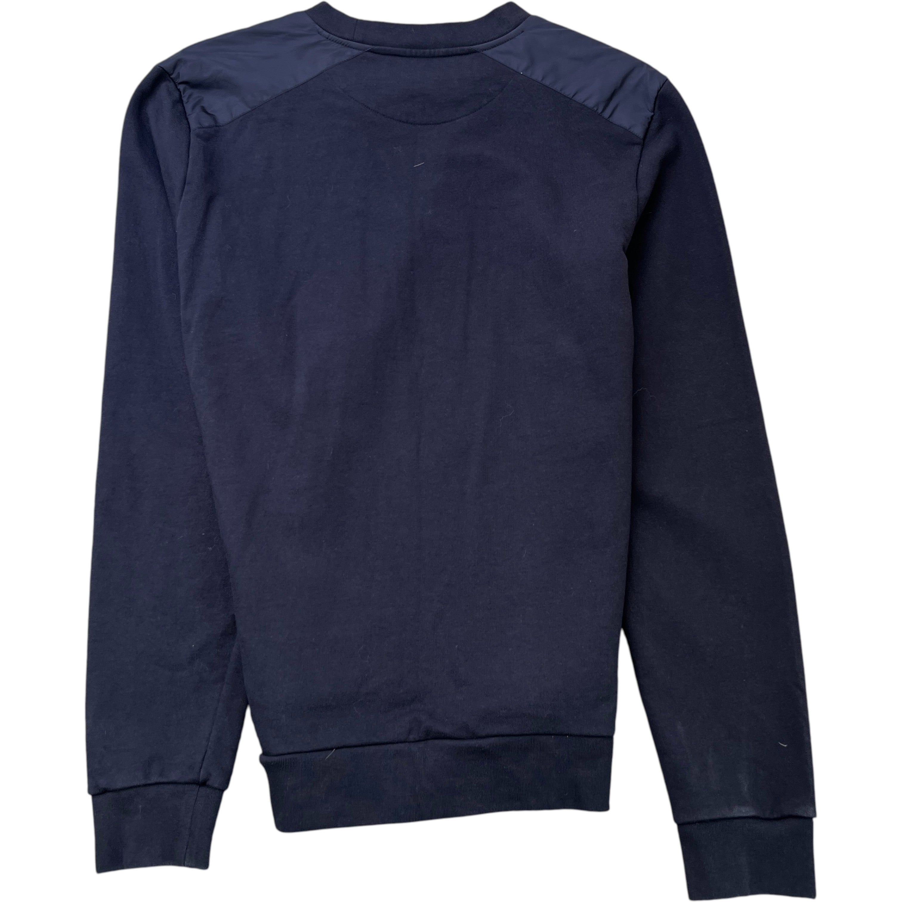 Men's Triangle Logo Sweatshirt Navy Size L