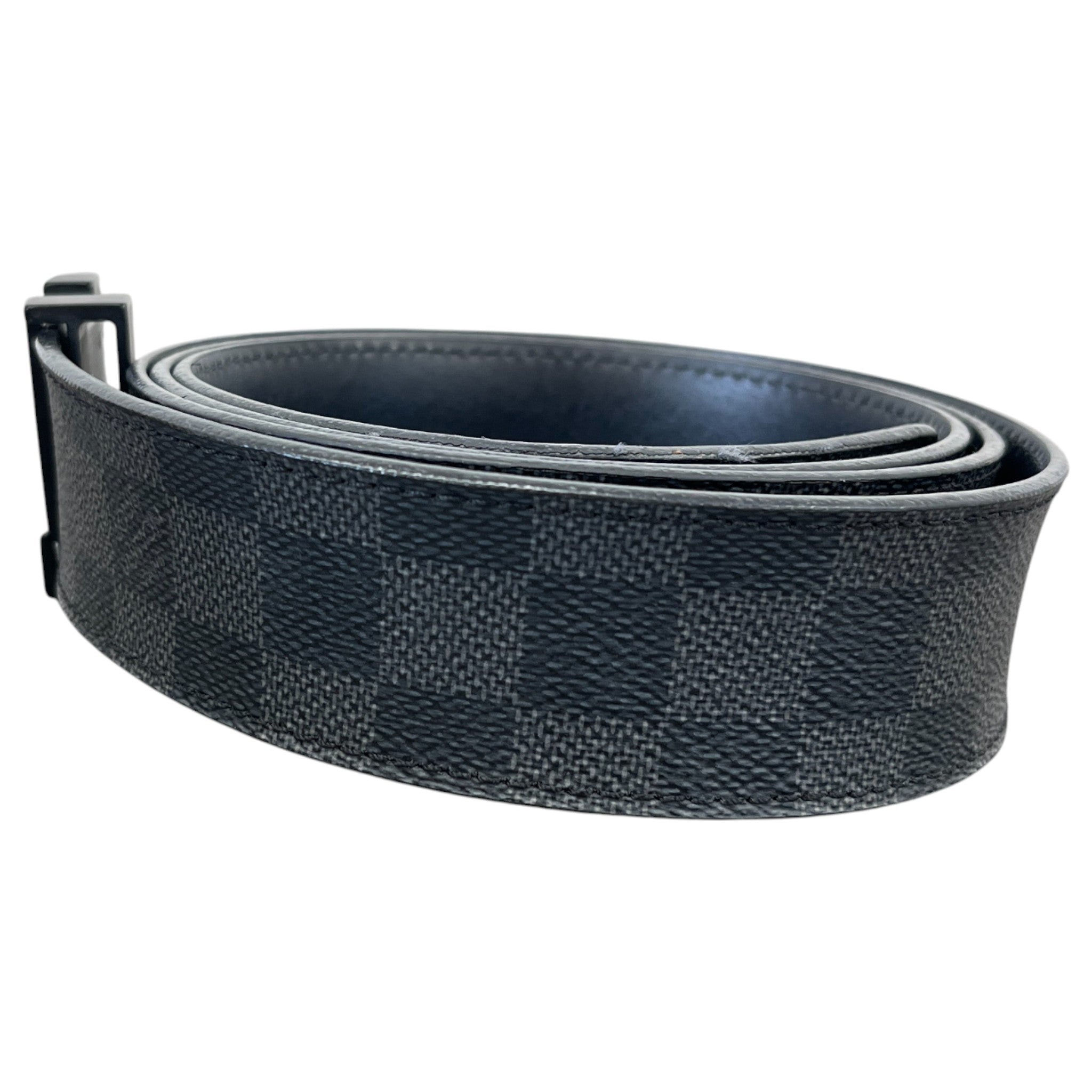 Men's Damier Belt Black Size Waist 42"