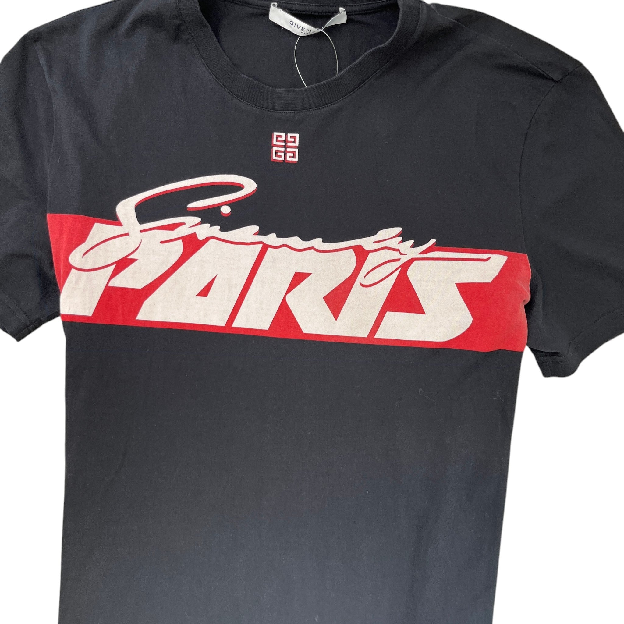 Men's Motocross Graphic T-Shirt Black Size L