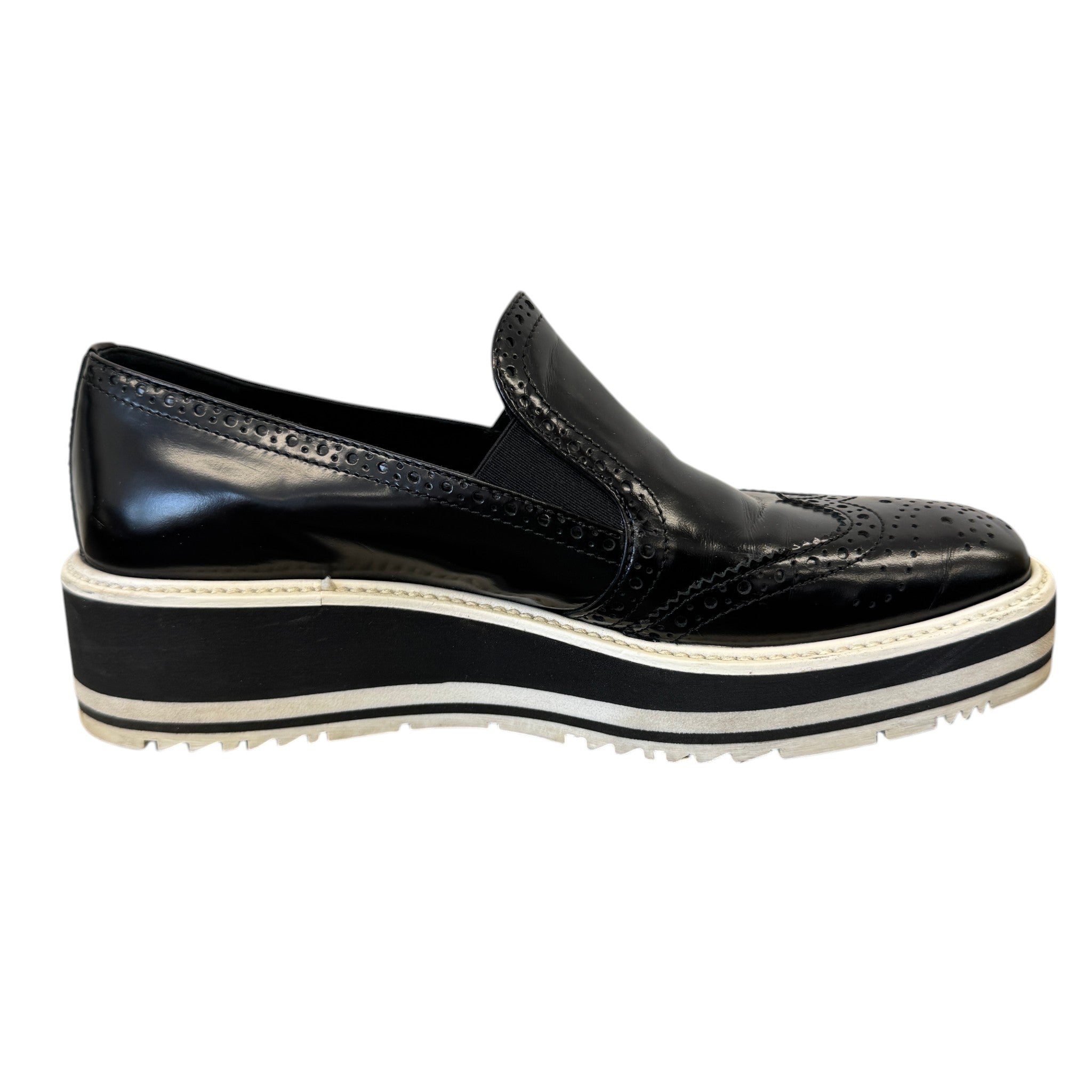 Women's Lasercut Loafers Black Size EU 37 / UK 4