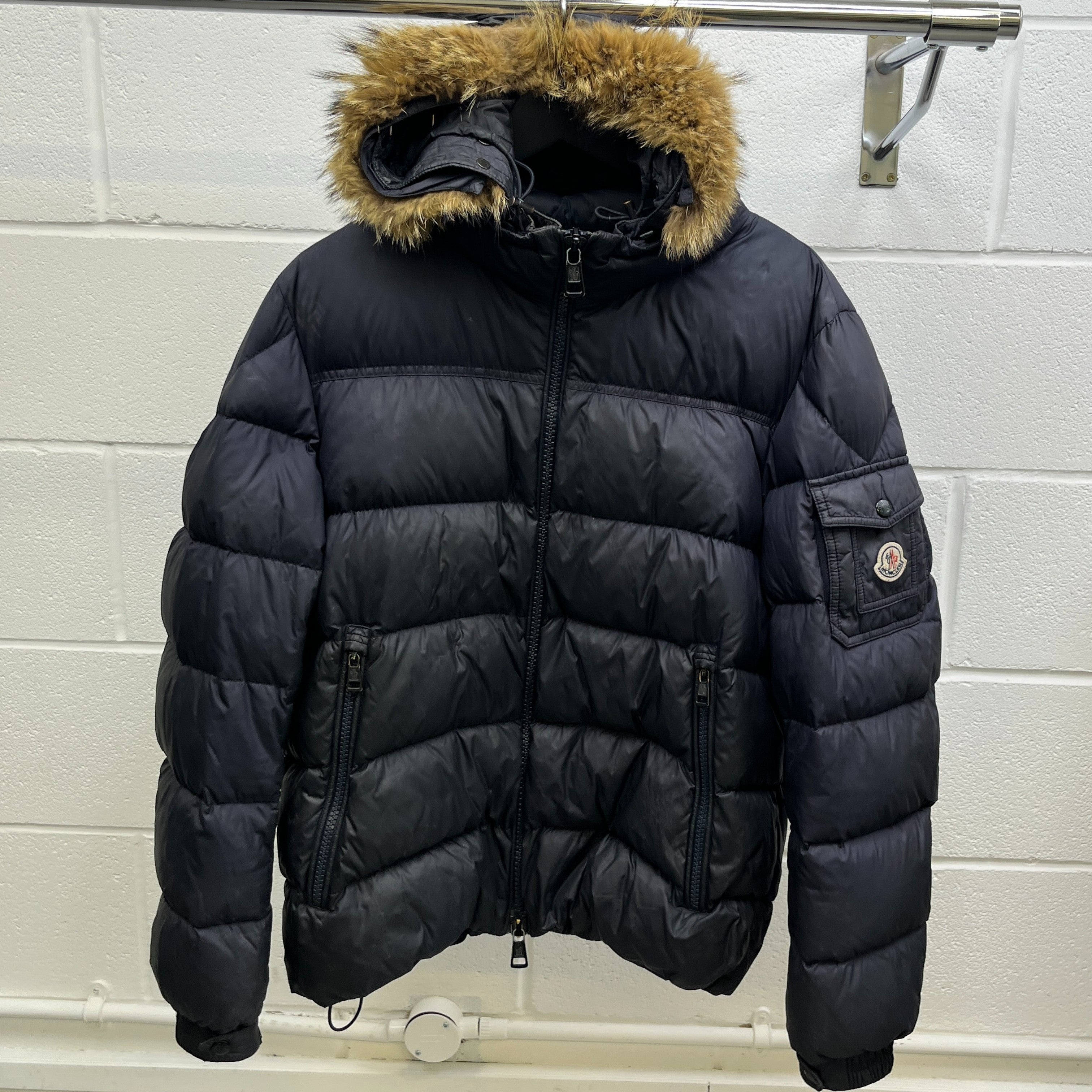 Men's Marque Down Jacket Navy Size 3 / L