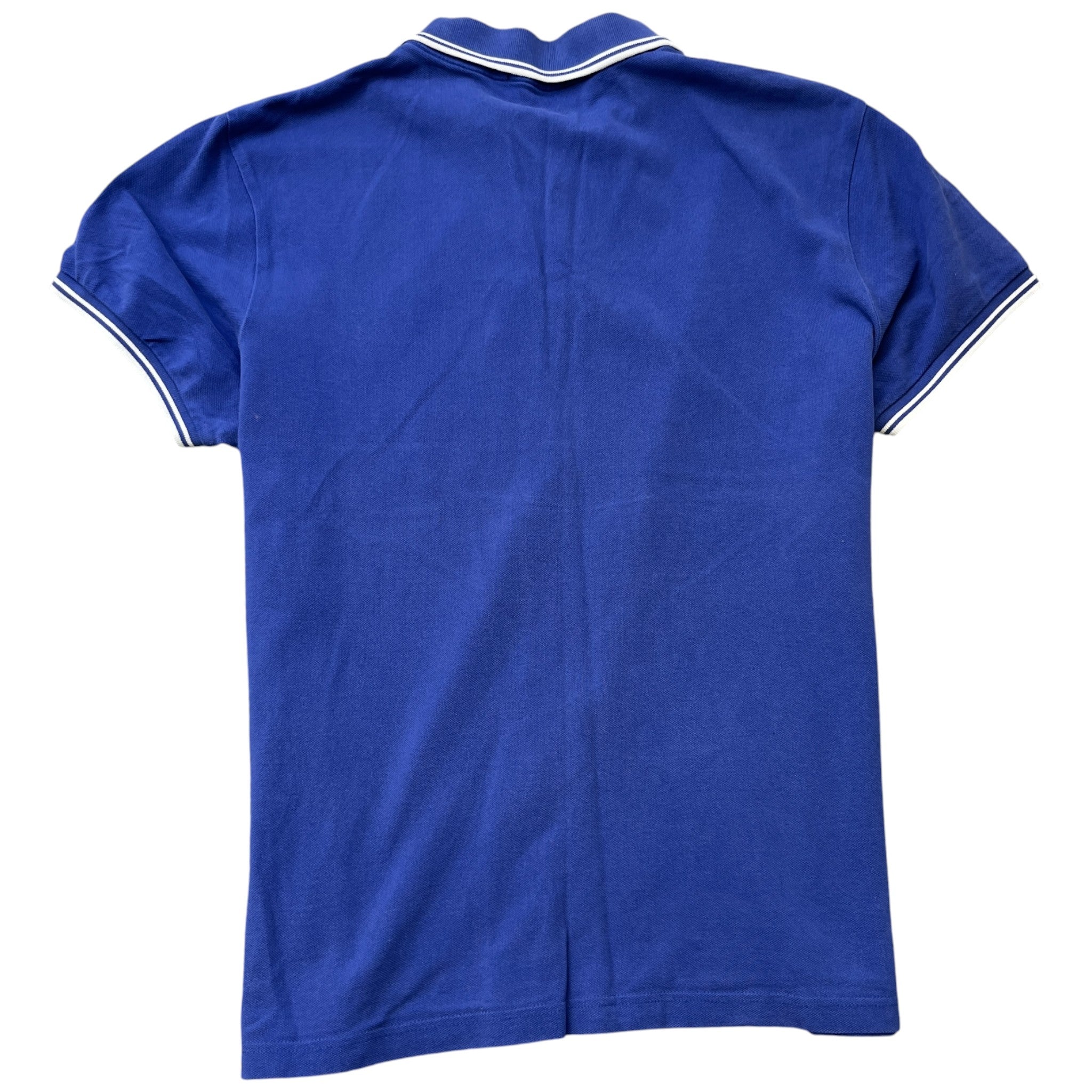 Men's Maglia Manica Corta Polo Shirt Blue Size L