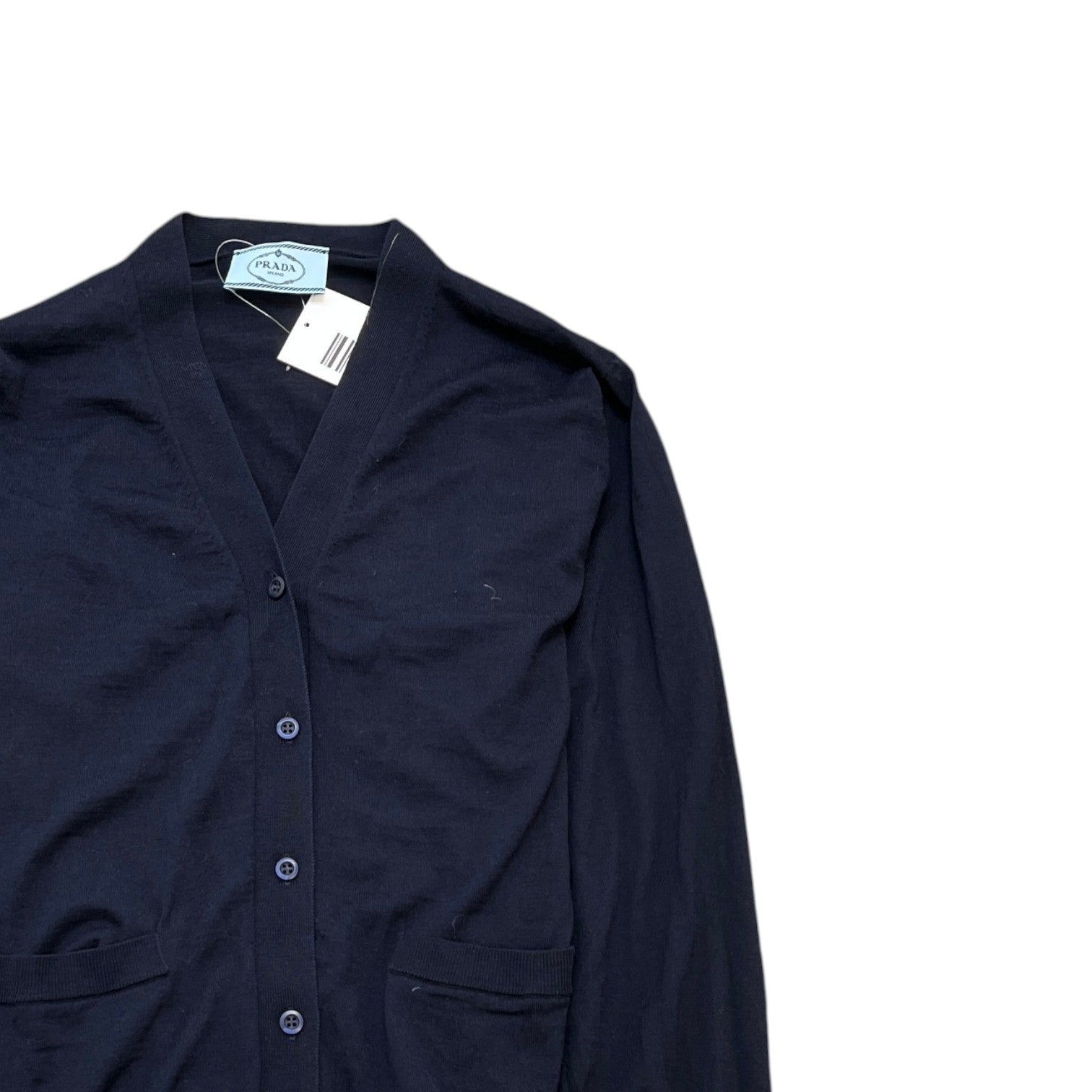 Women's Wool Cardigan Navy Size S