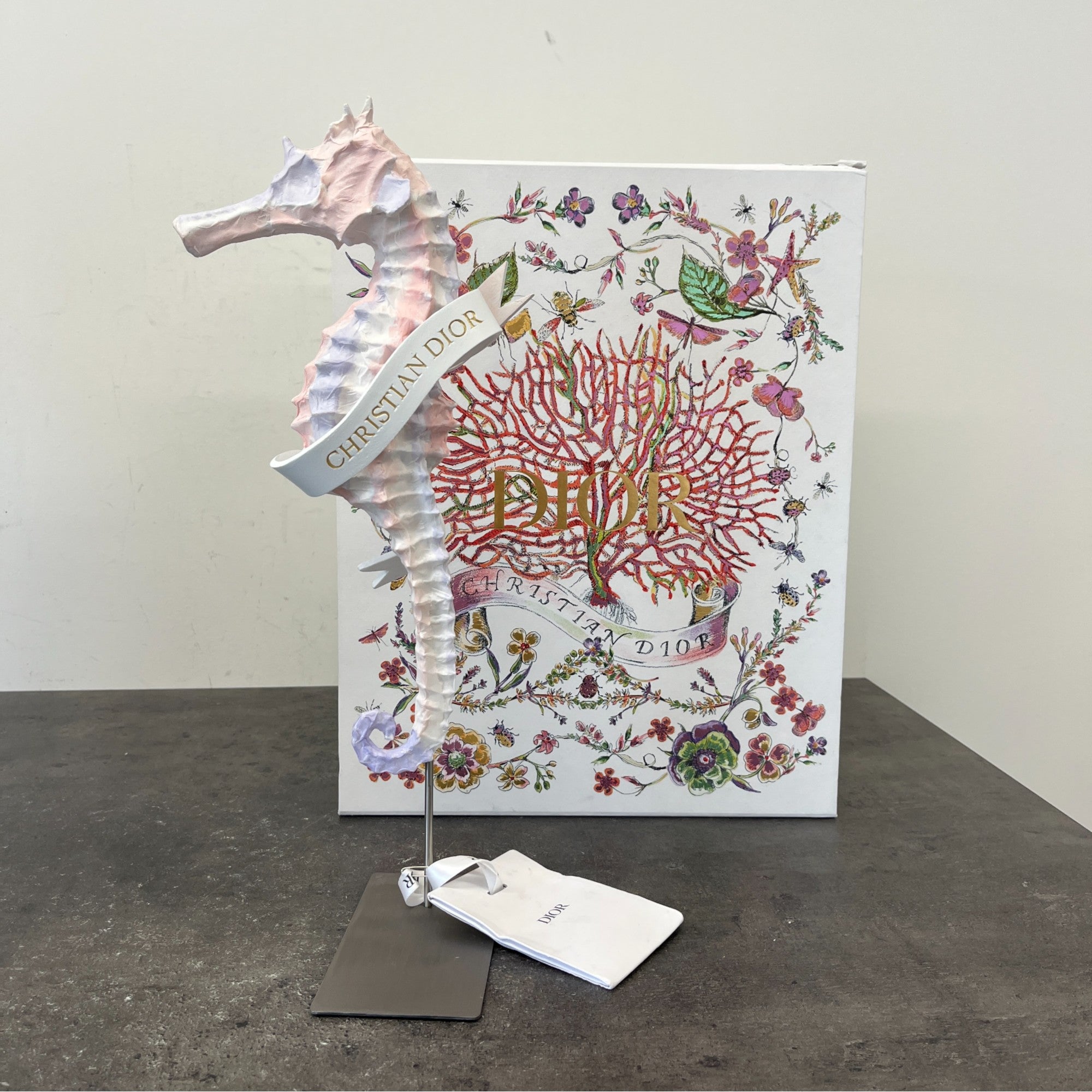 Women's Logo Seahorse Ornament 36Cm Charm Pink