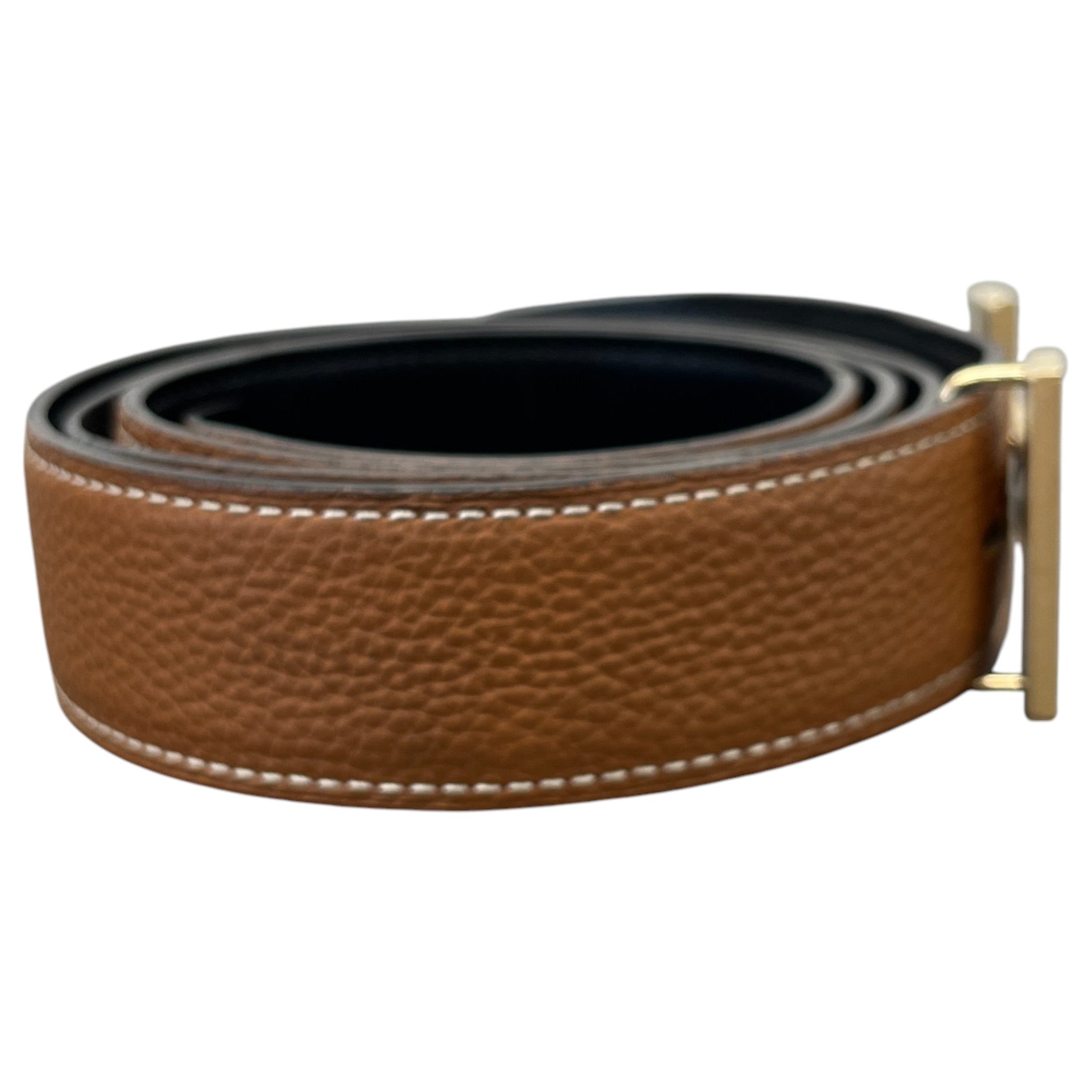Men's Reversible H Belt Black