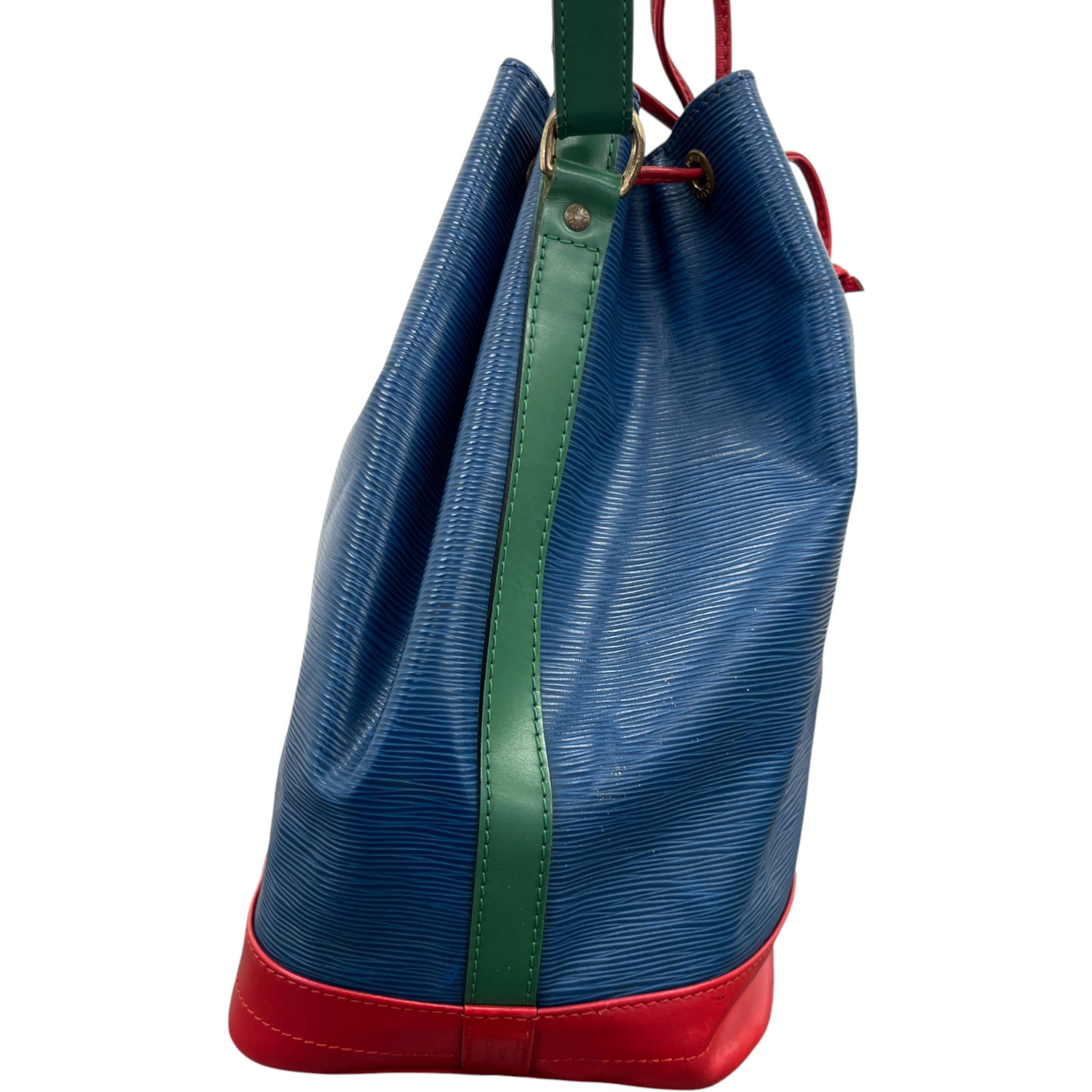 Women's Epi Leather Noé Mm Bag Blue