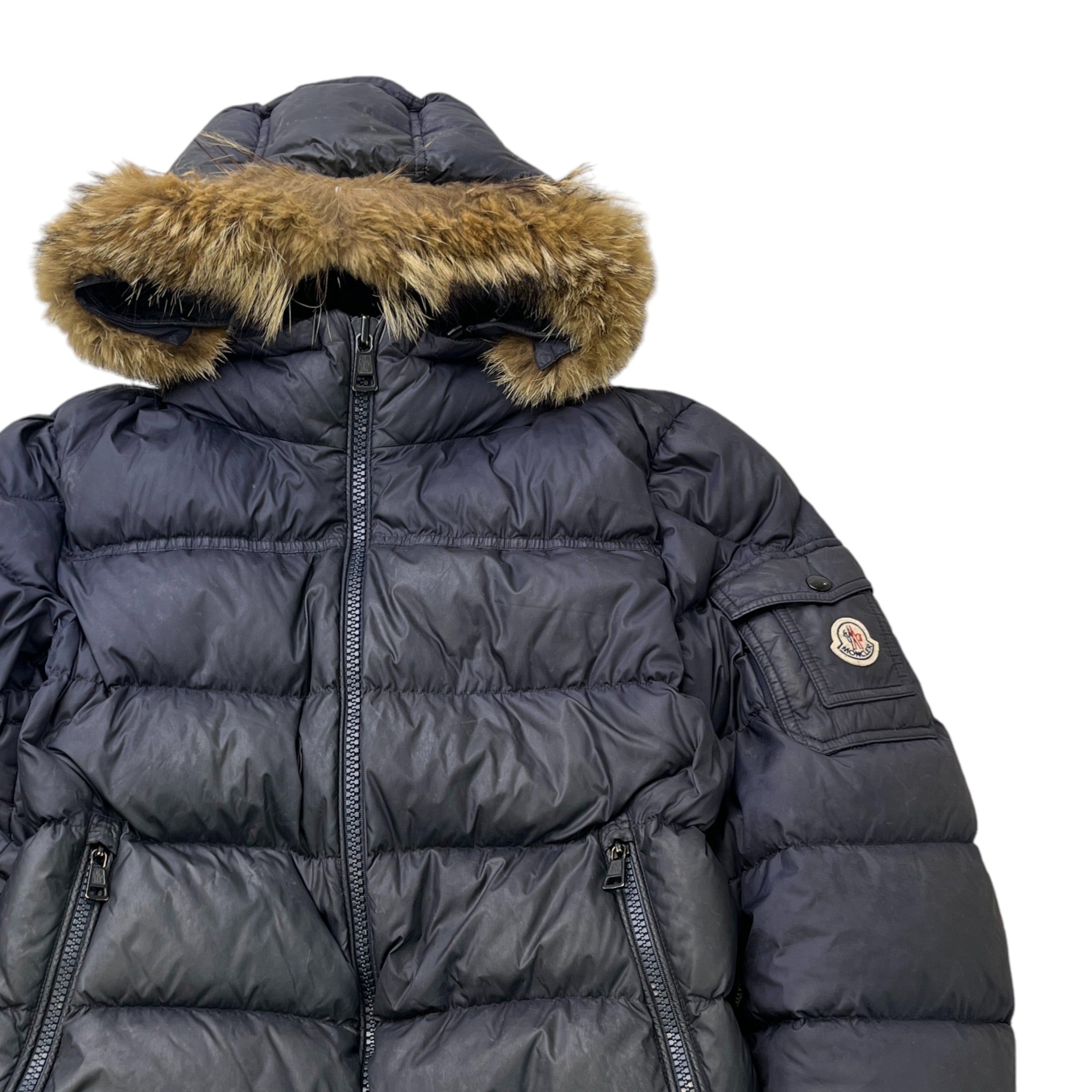 Men's Marque Down Jacket Navy Size 3 / L