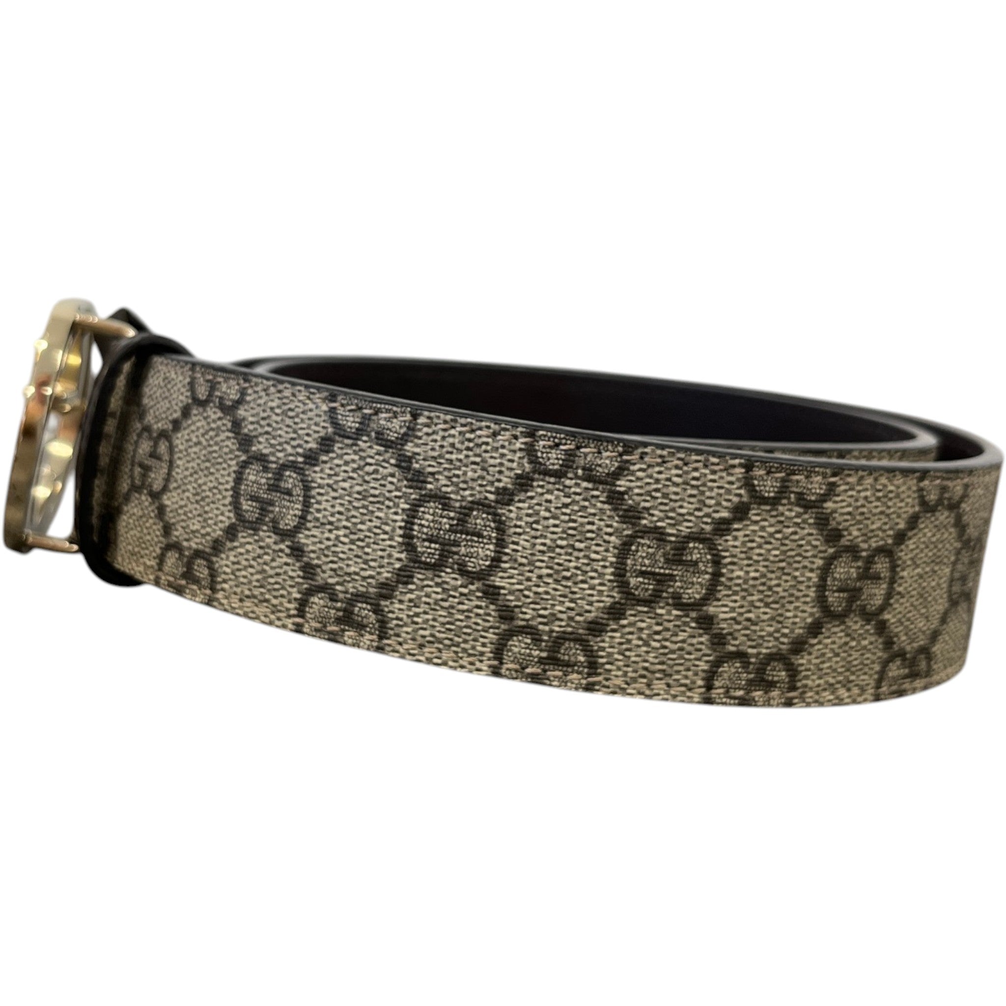 Men's Gg Supreme Belt Beige Size 75CM / UK 6