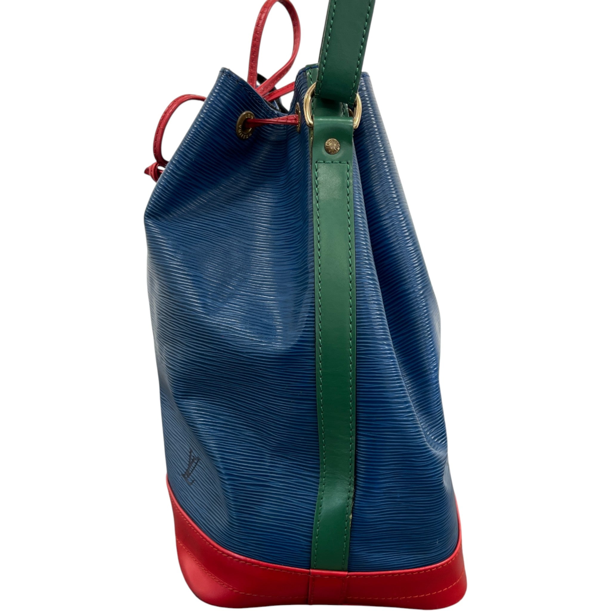 Women's Epi Leather Noé Mm Bag Blue