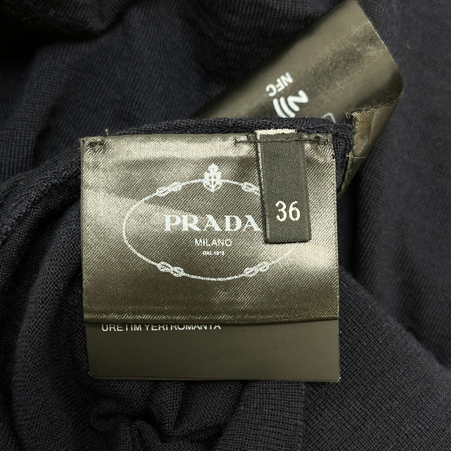 Women's Wool Cardigan Navy Size S