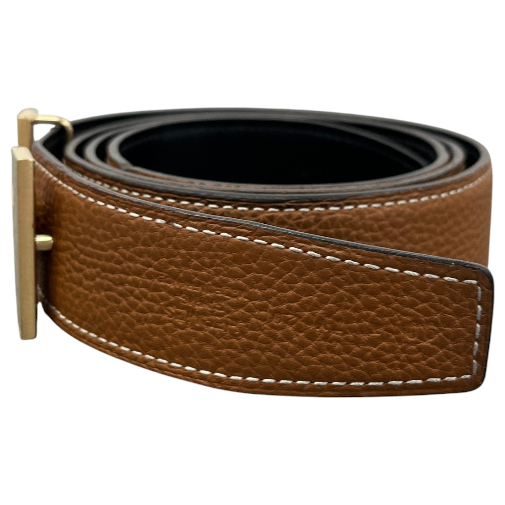 Men's Reversible H Belt Black
