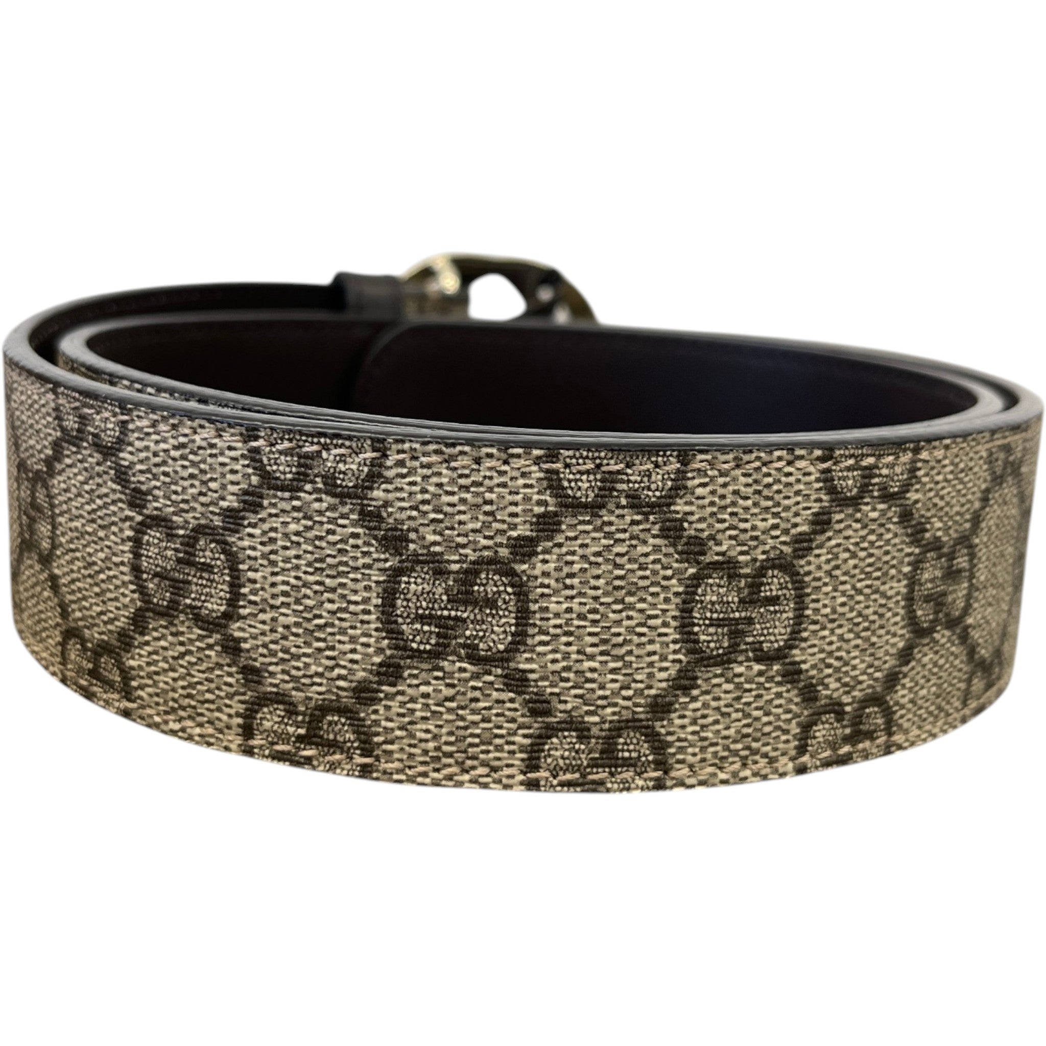 Men's Gg Supreme Belt Beige Size 75CM / UK 6