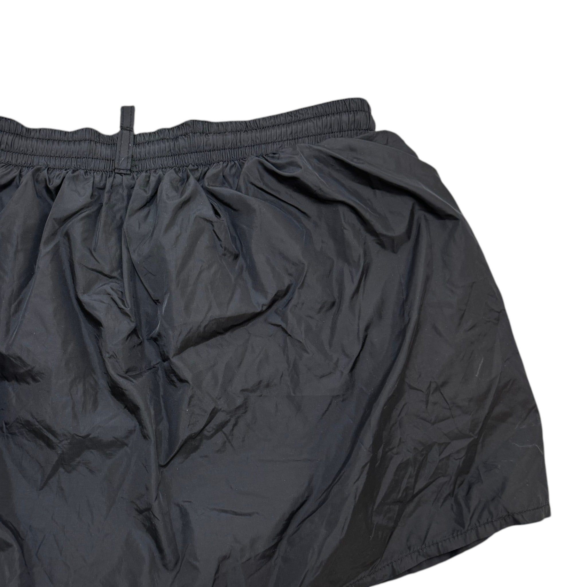 Men's Logo Print Swim Shorts Black Size W30 / IT 46