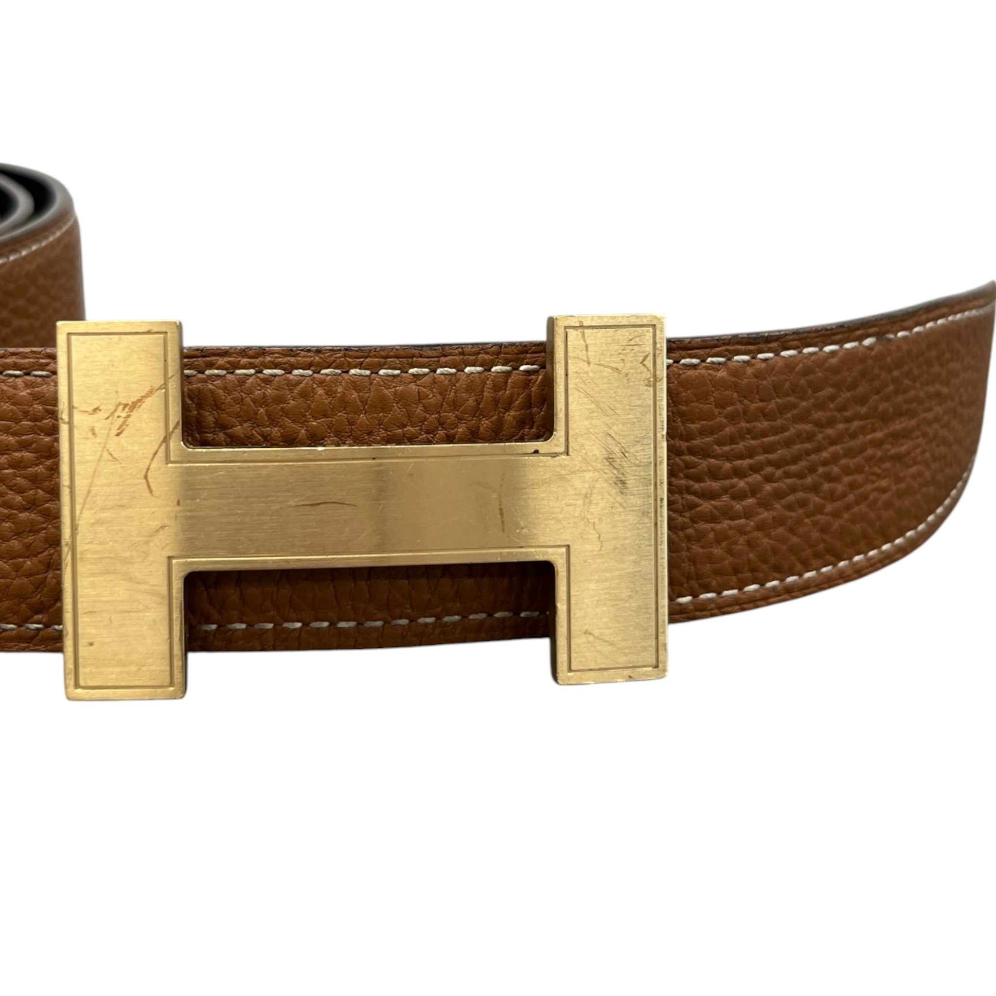 Men's Reversible H Belt Black