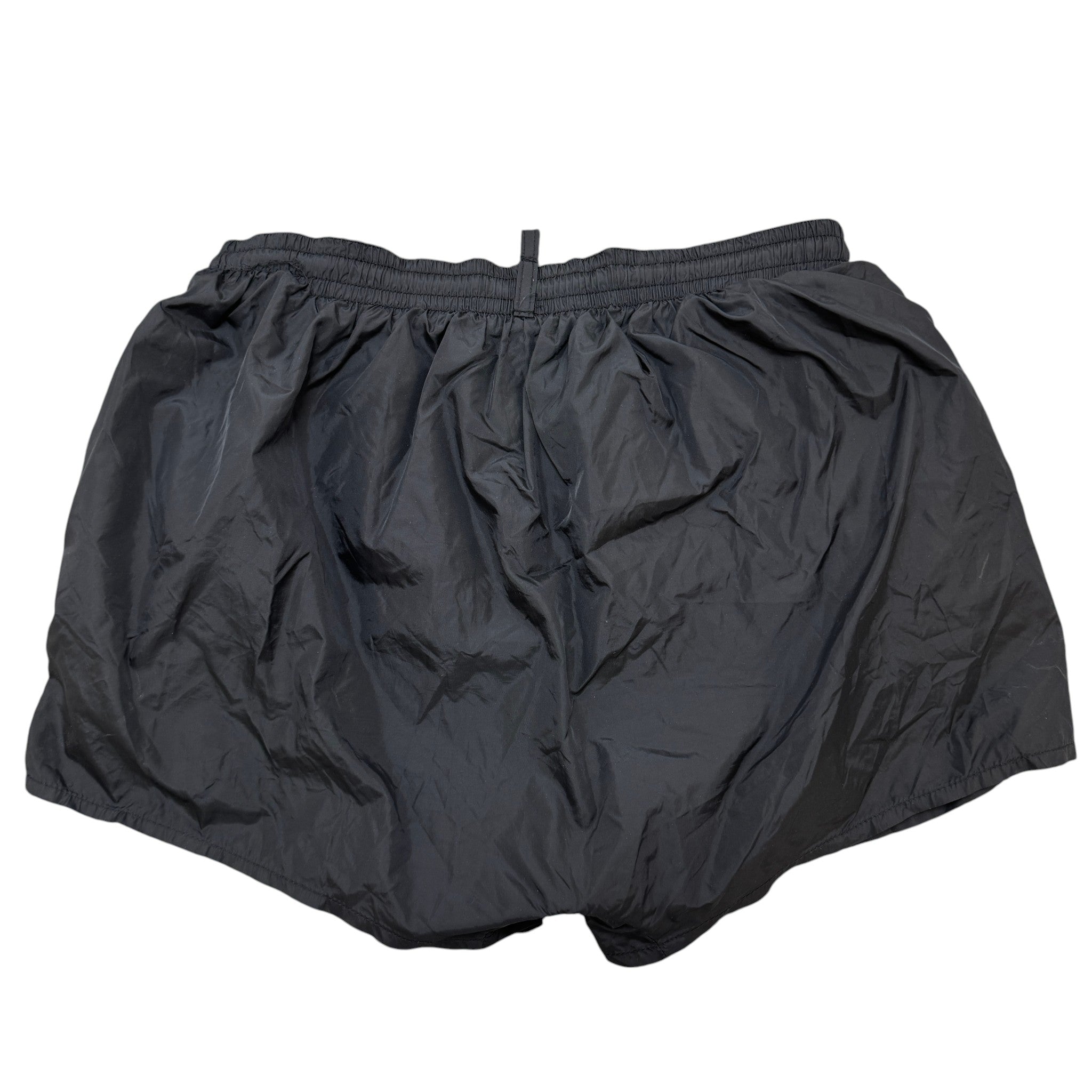 Men's Logo Print Swim Shorts Black Size W30 / IT 46