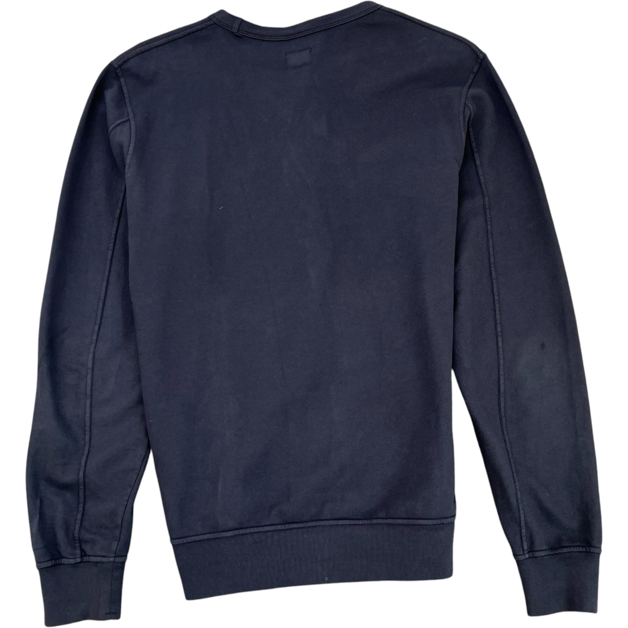 Men's Embroidered Logo Sweatshirt Navy Size S
