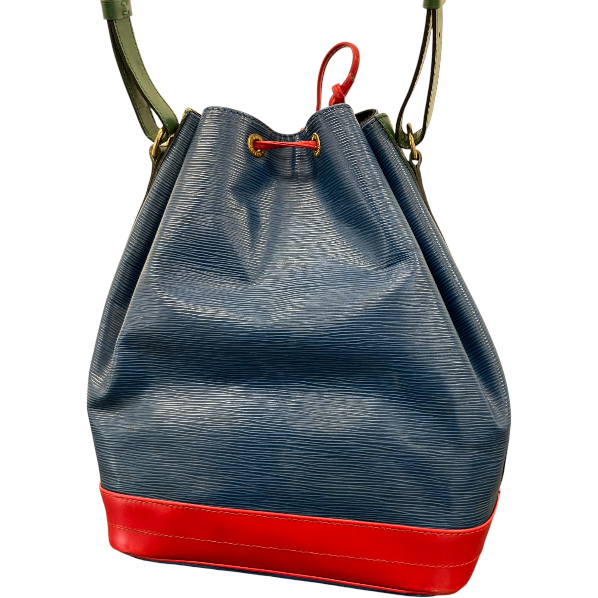 Women's Epi Leather Noé Mm Bag Blue