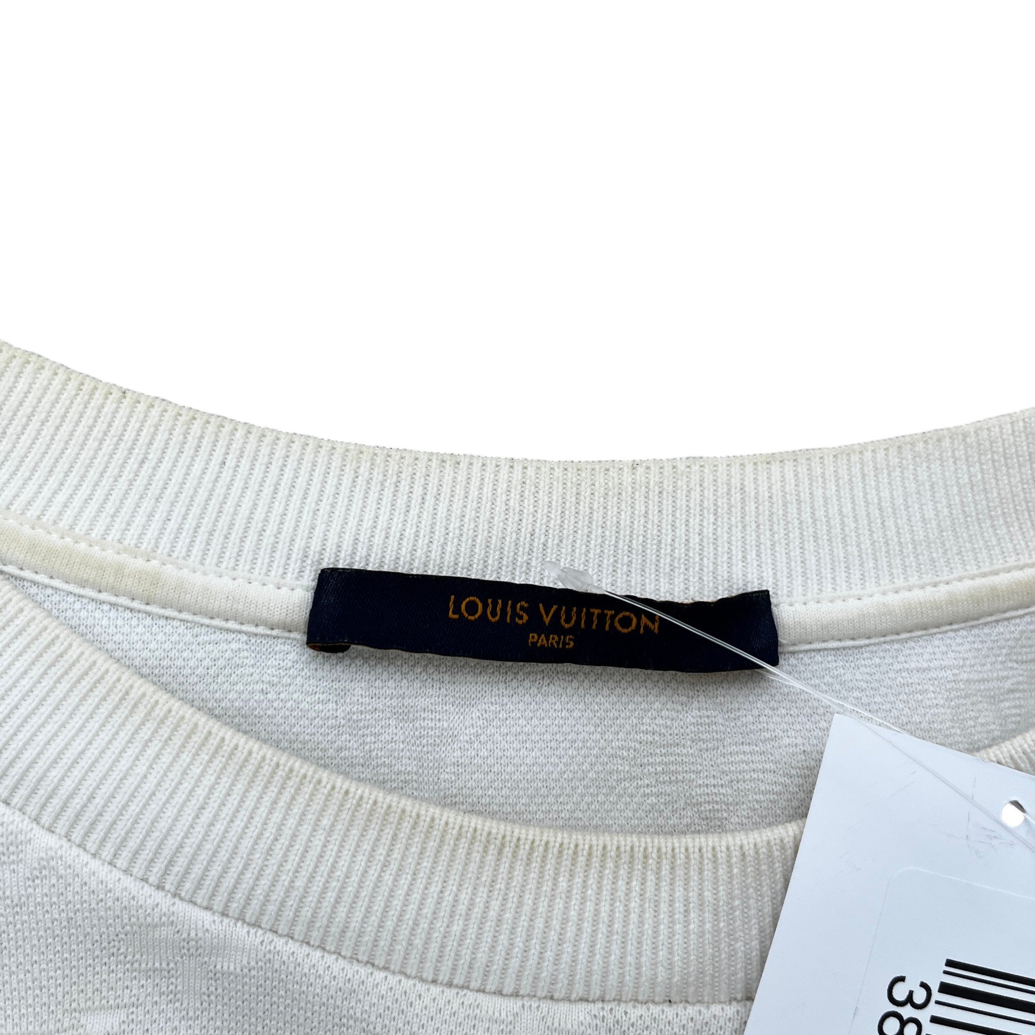 Men's Monogram 3D Pocket T-Shirt White Size S