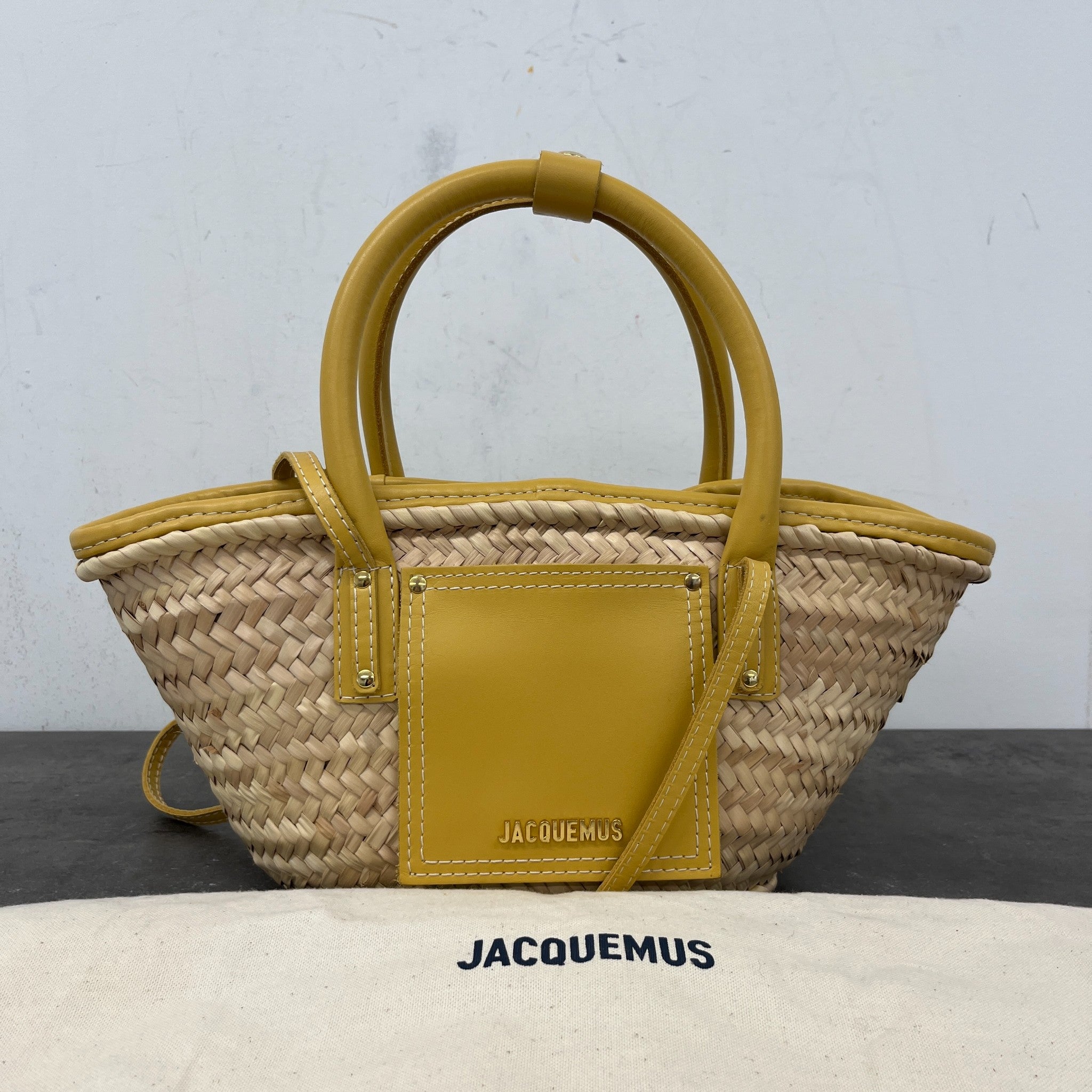 Women's Le Panier Soleil Petite Bag Yellow