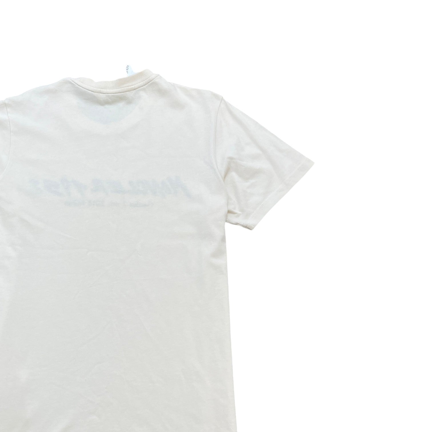 Men's Ss Logo T-Shirt Beige Size M