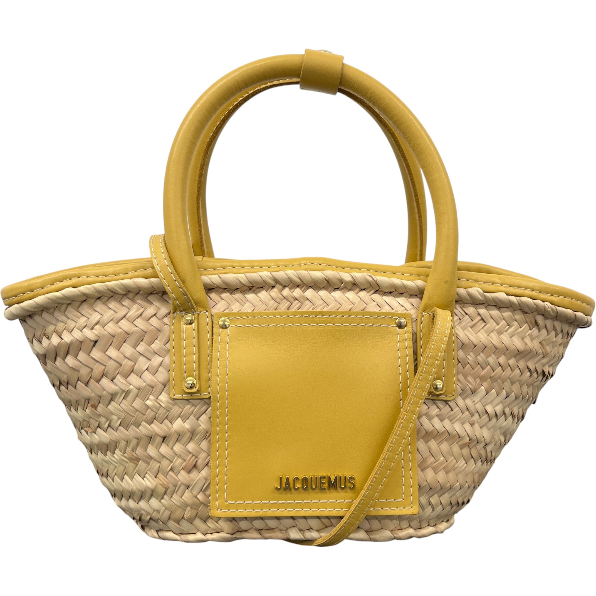 Women's Le Panier Soleil Petite Bag Yellow