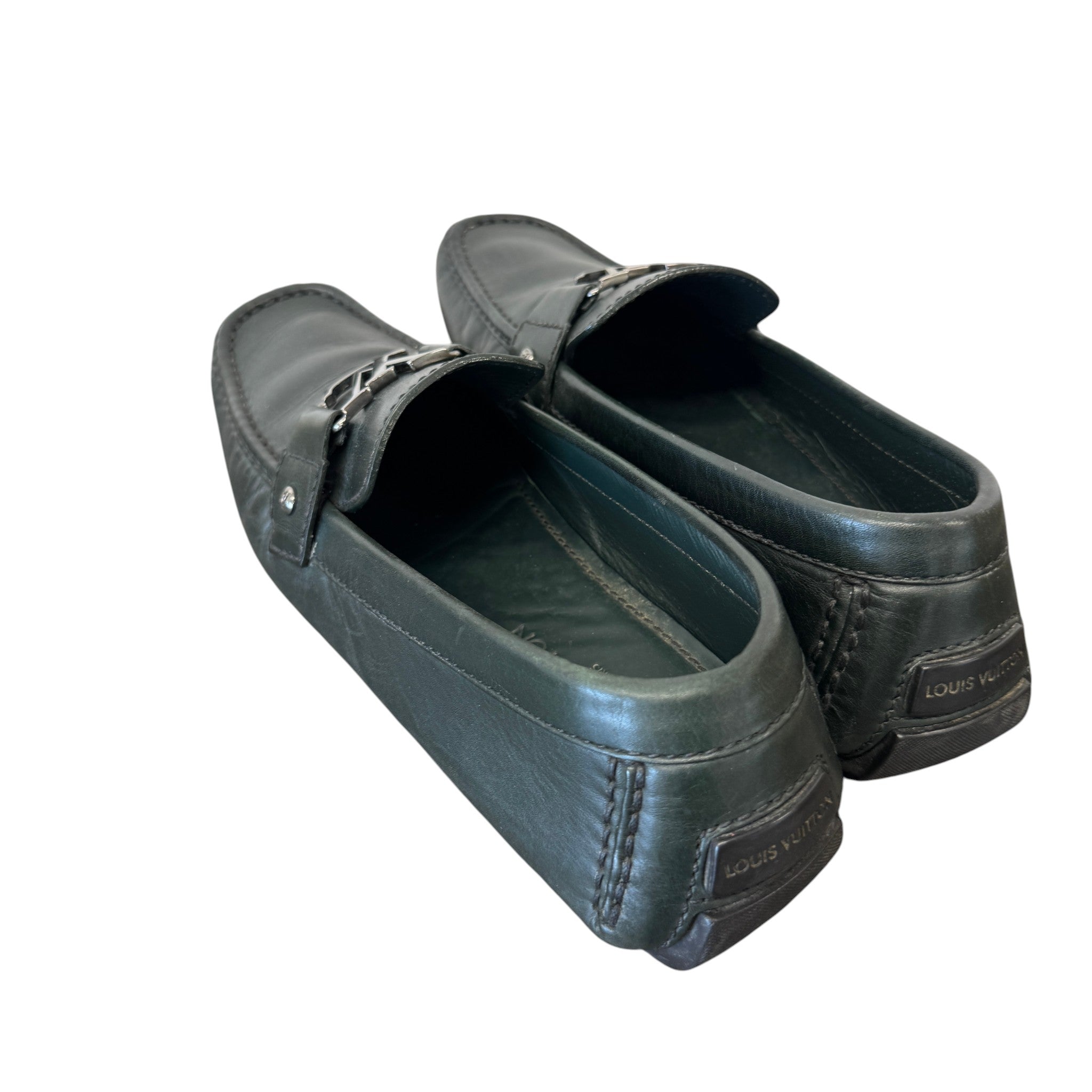 Men's Monte Carlo Moccasins Loafers Black Size EU 44.5 / UK 10.5