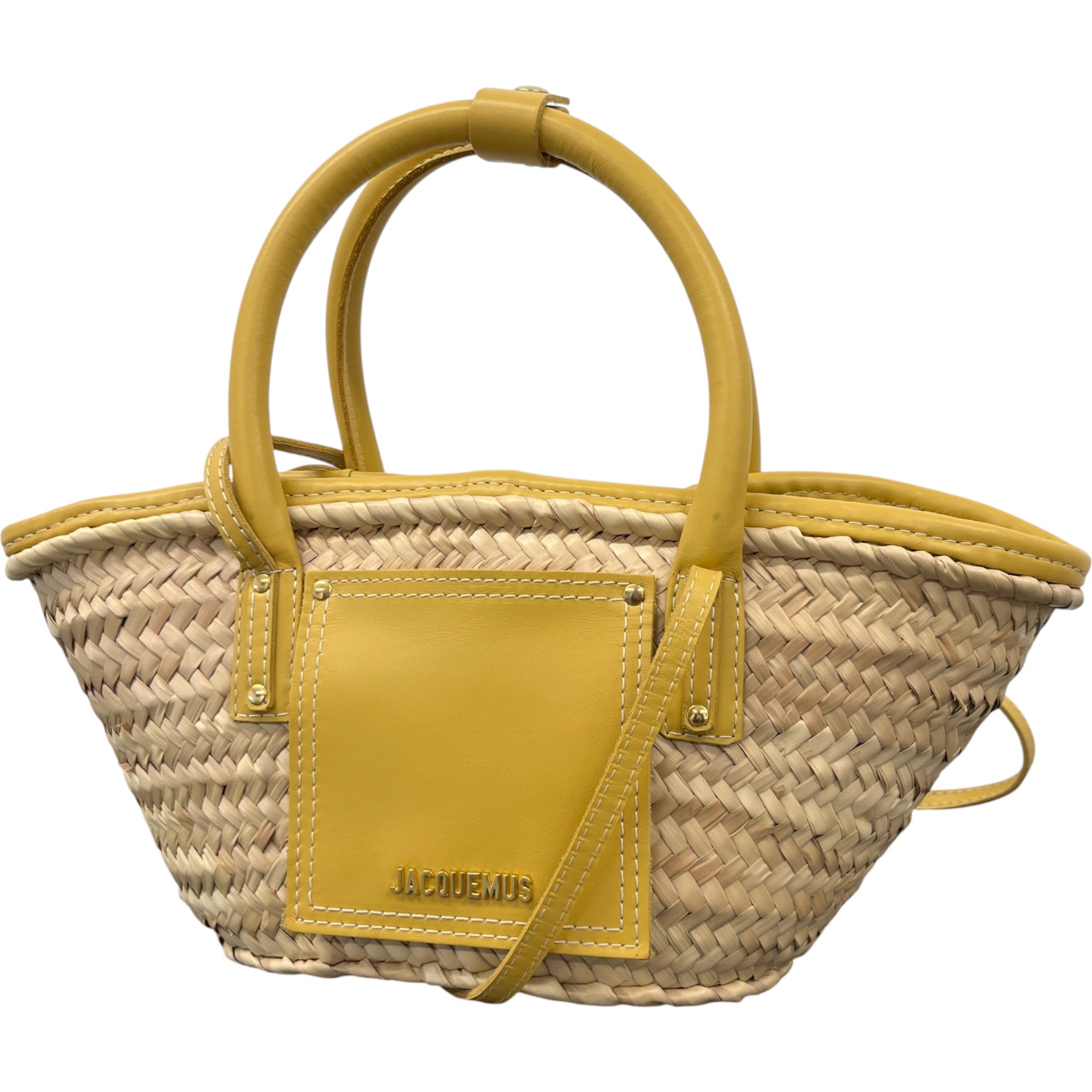 Women's Le Panier Soleil Petite Bag Yellow