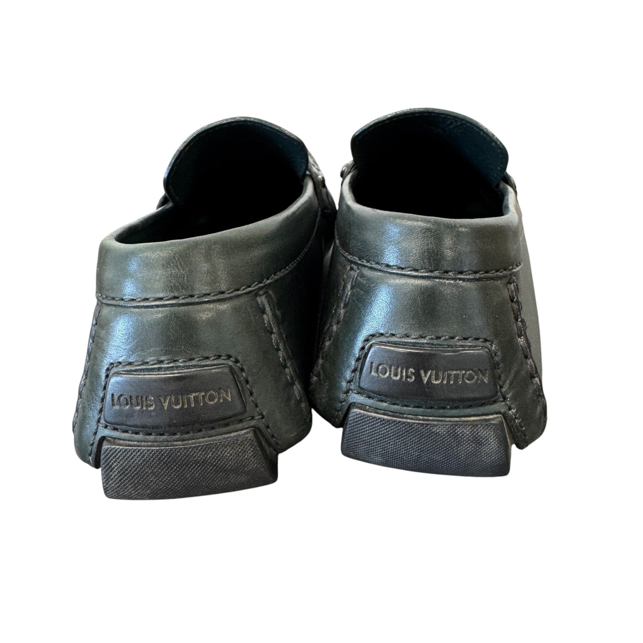 Men's Monte Carlo Moccasins Loafers Black Size EU 44.5 / UK 10.5