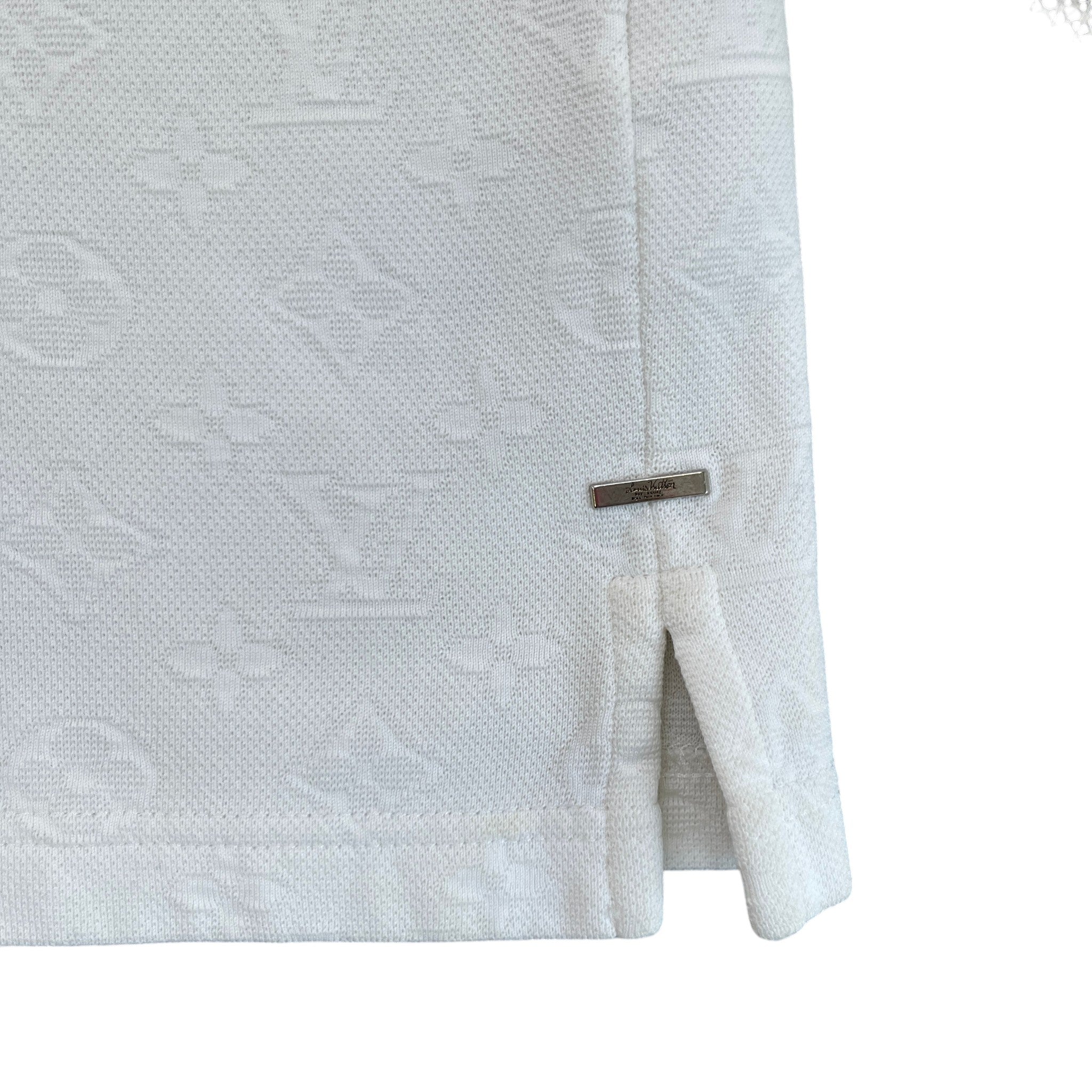 Men's Monogram 3D Pocket T-Shirt White Size S