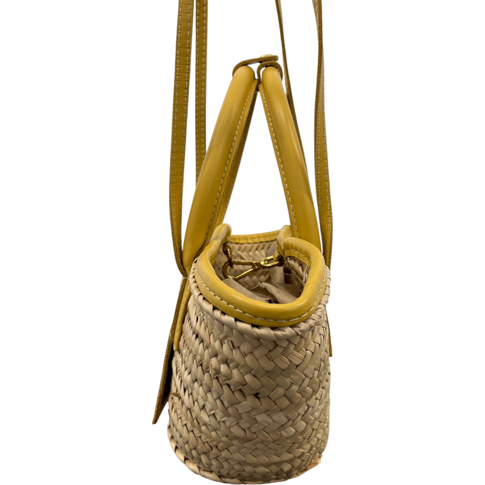 Women's Le Panier Soleil Petite Bag Yellow