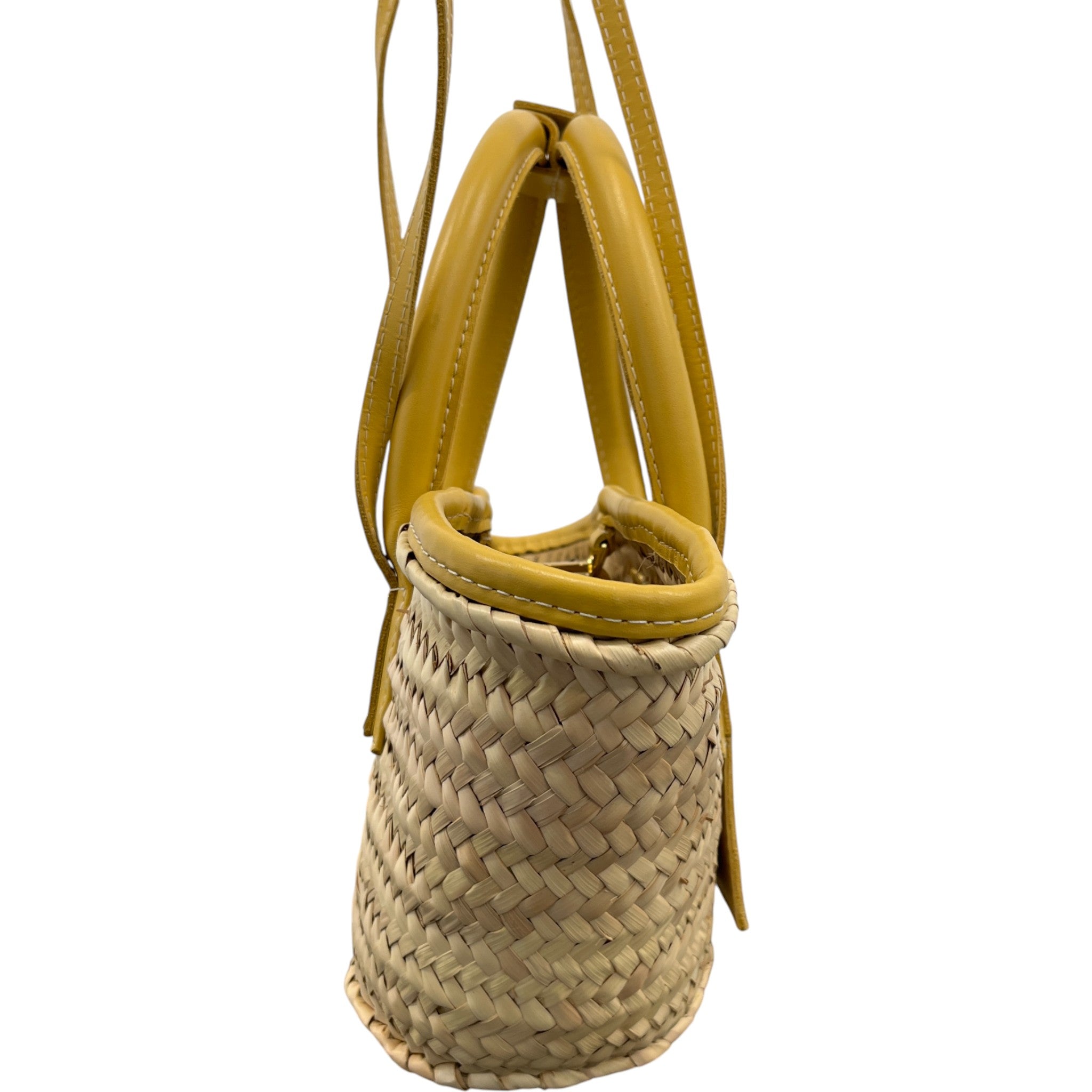 Women's Le Panier Soleil Petite Bag Yellow