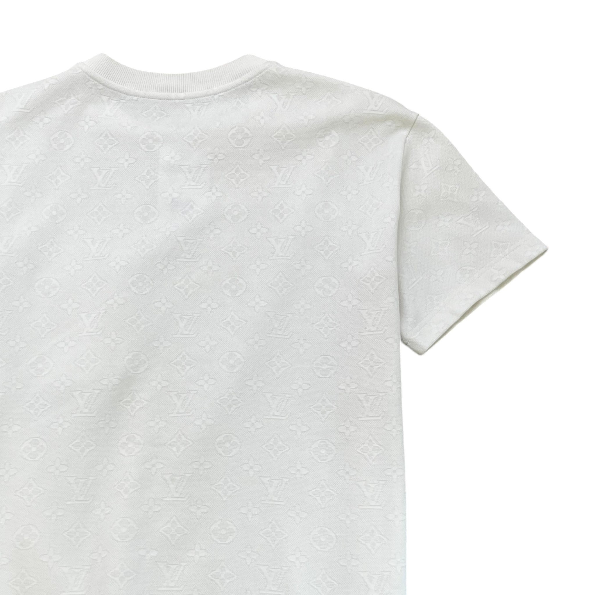 Men's Monogram 3D Pocket T-Shirt White Size S