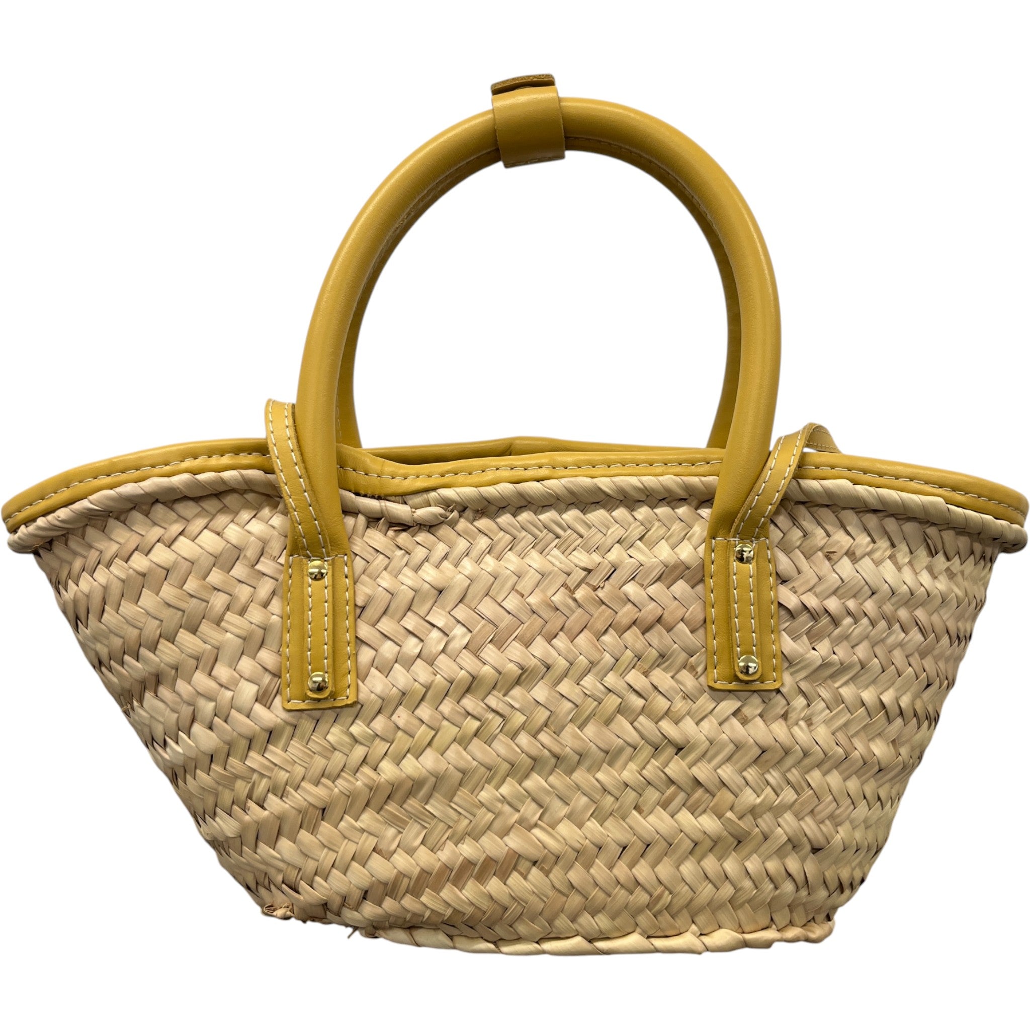 Women's Le Panier Soleil Petite Bag Yellow
