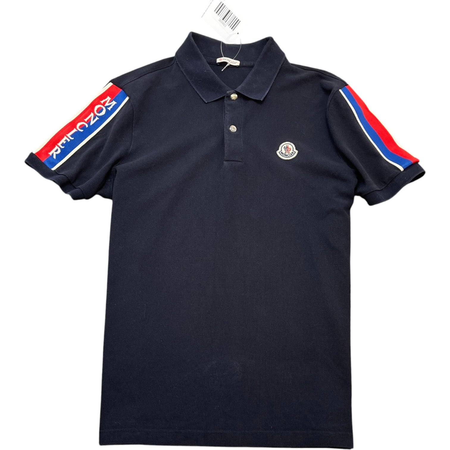 Men's Maglia Polo Shirt Navy Size M