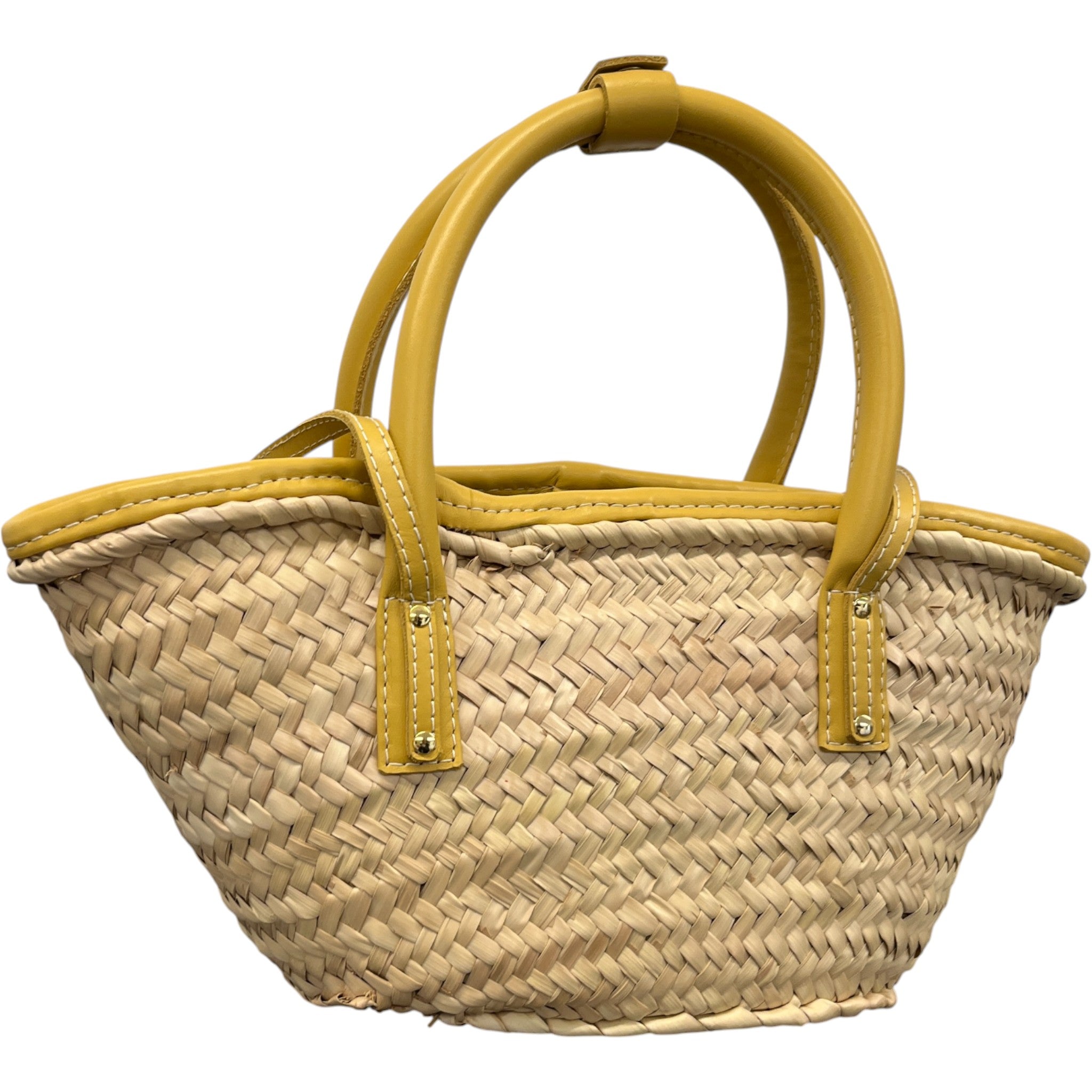 Women's Le Panier Soleil Petite Bag Yellow
