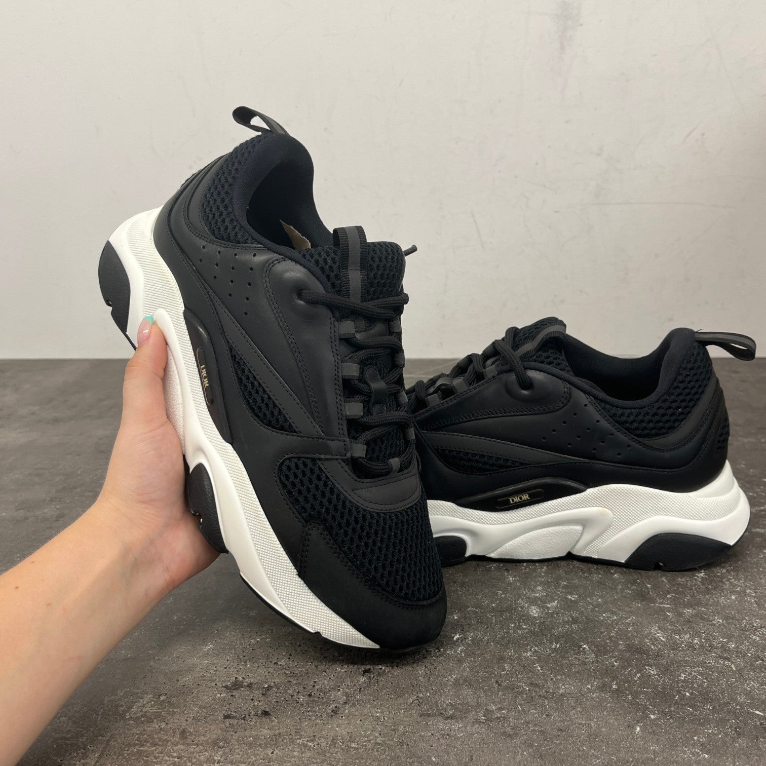 Men's B22 Low Trainers Black Size EU 42.5 / UK 8.5