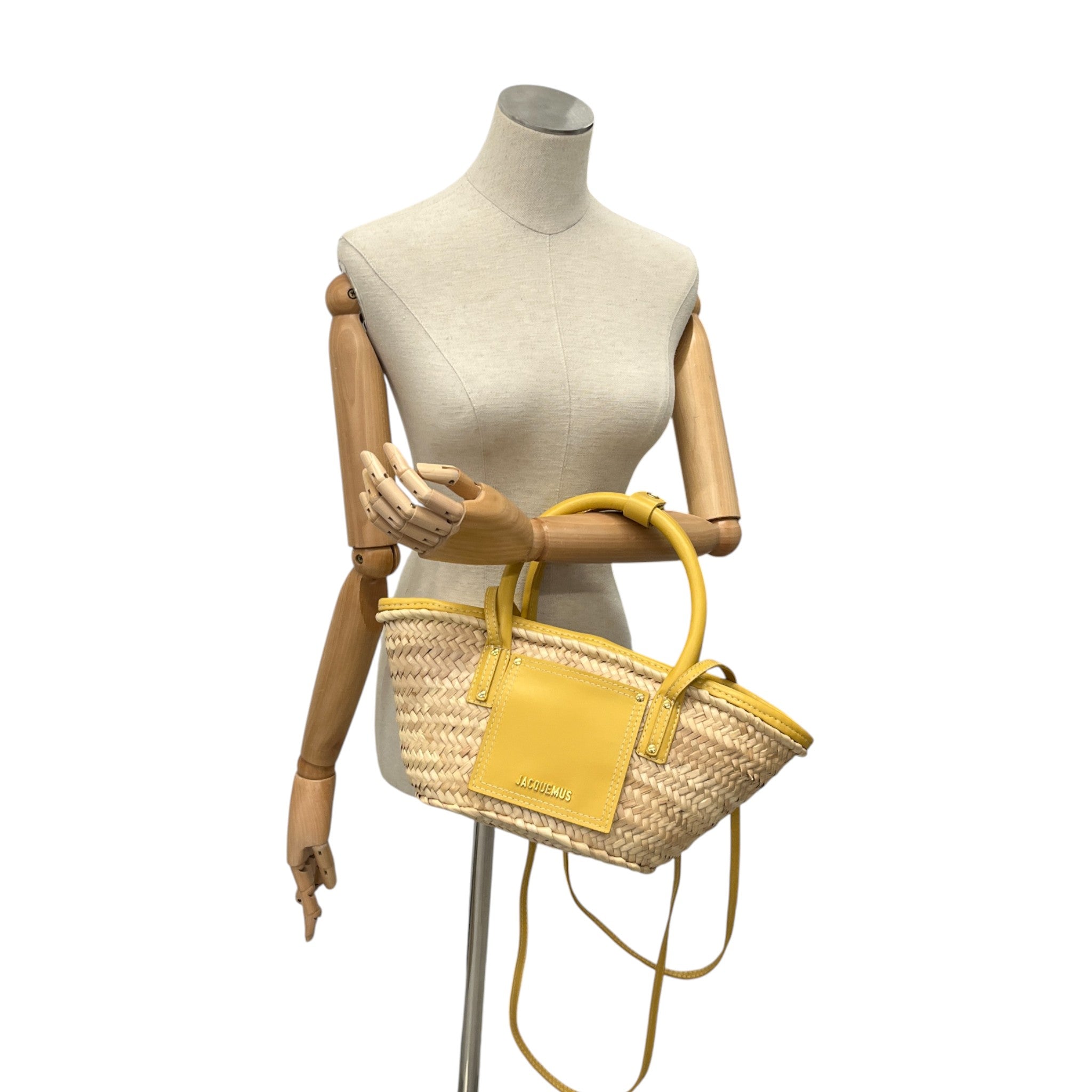 Women's Le Panier Soleil Petite Bag Yellow