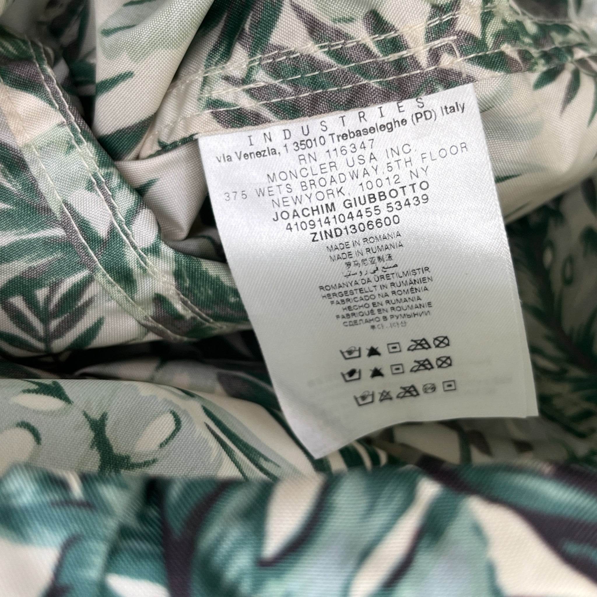 Men's Joachim Jacket Green Size 5 / XXL