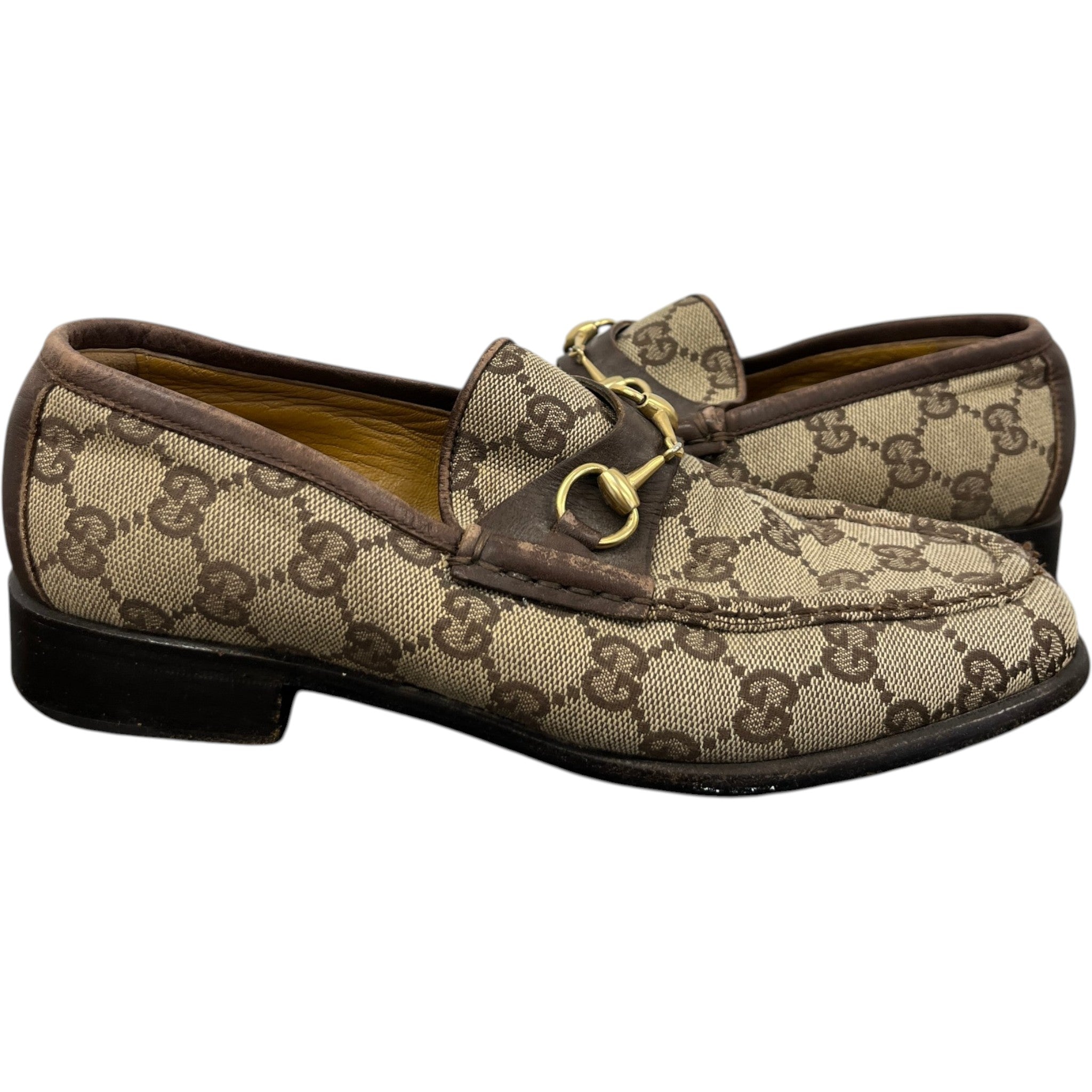 Women's Gg Supreme Loafers Beige Size EU 36.5 / UK 3.5