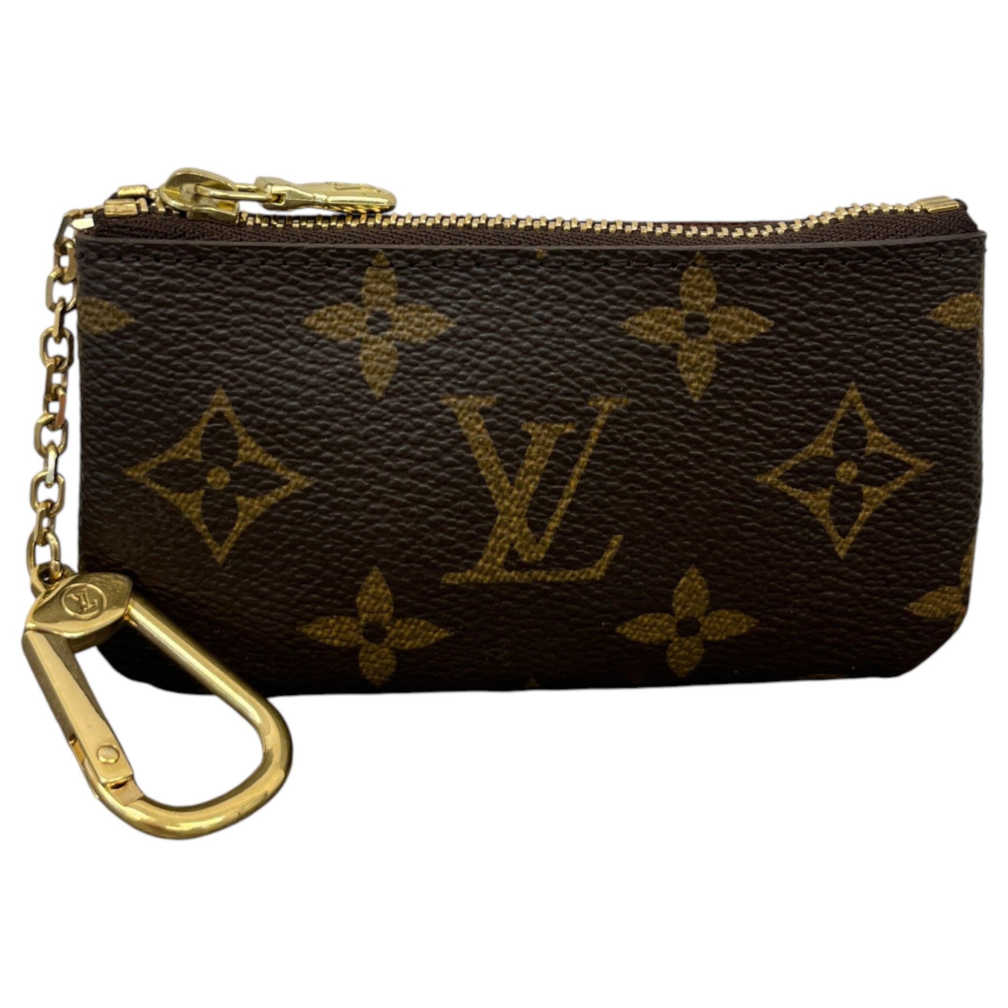 Women's Key Pouch Keyring Brown