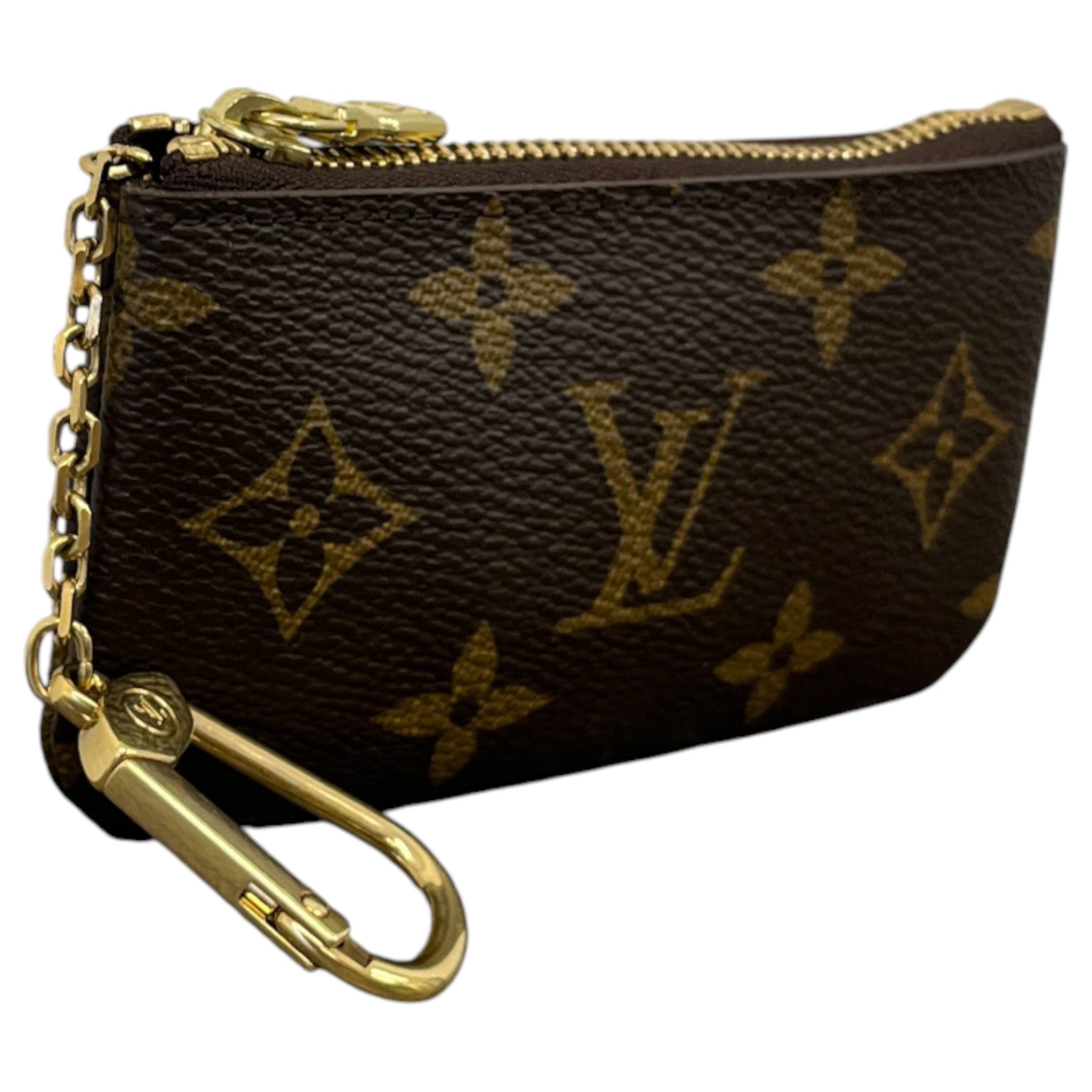 Women's Key Pouch Keyring Brown