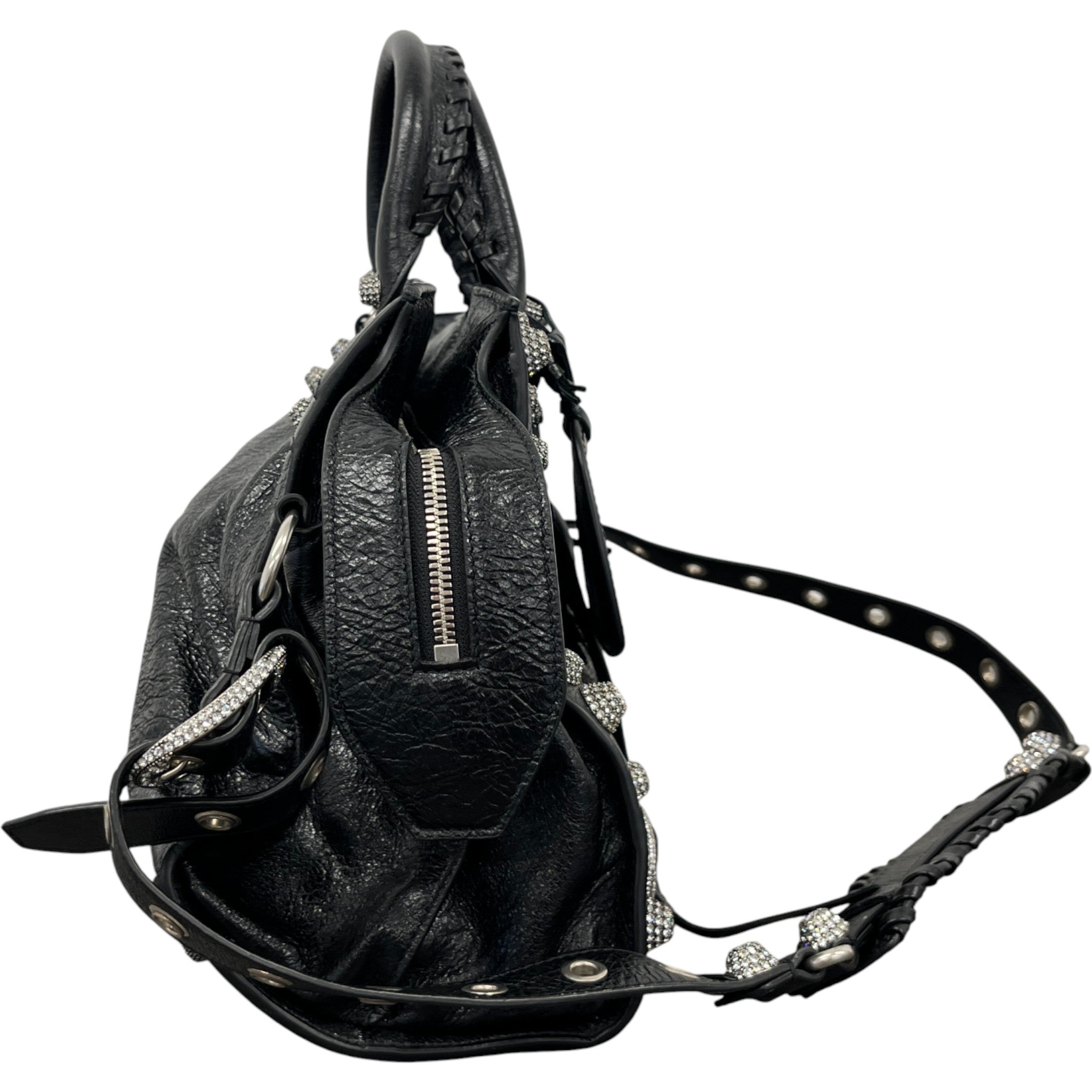 Women's Medium Le Cagole City Bag Black
