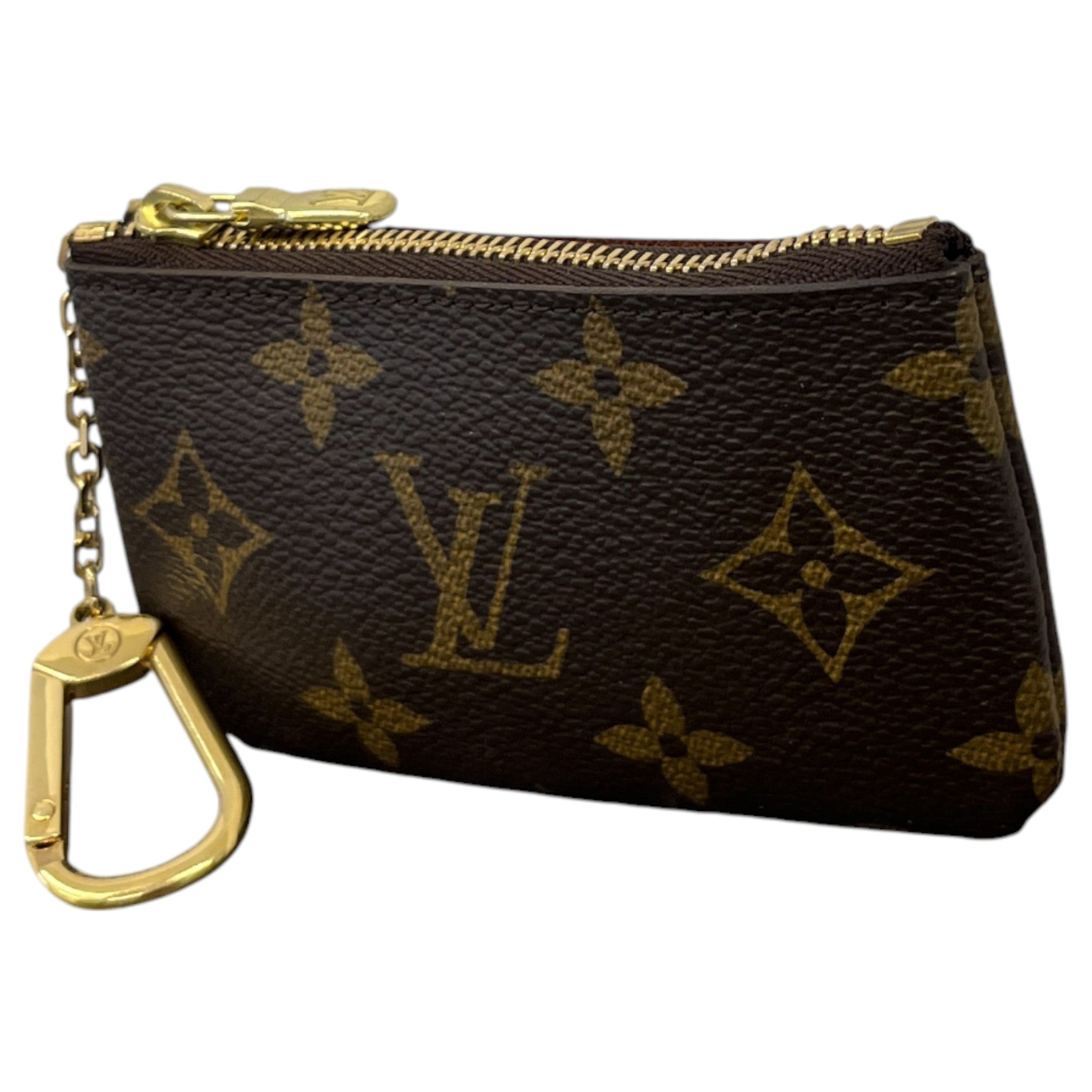 Women's Key Pouch Keyring Brown