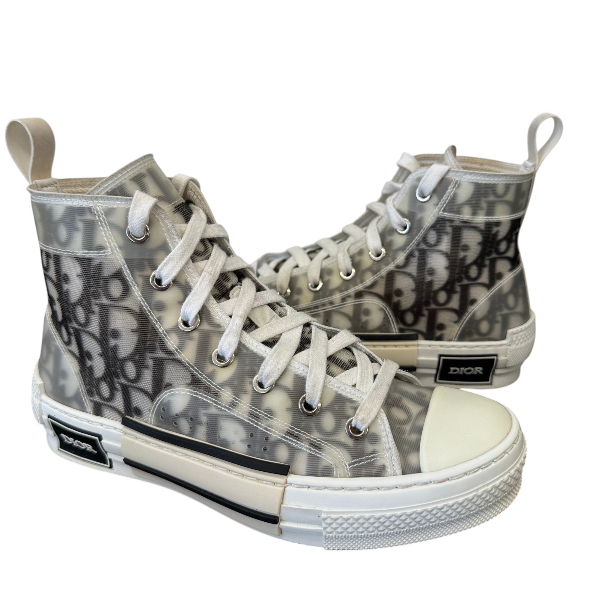 Women's B25 High Trainers Grey Size EU 36.5 / UK 3.5