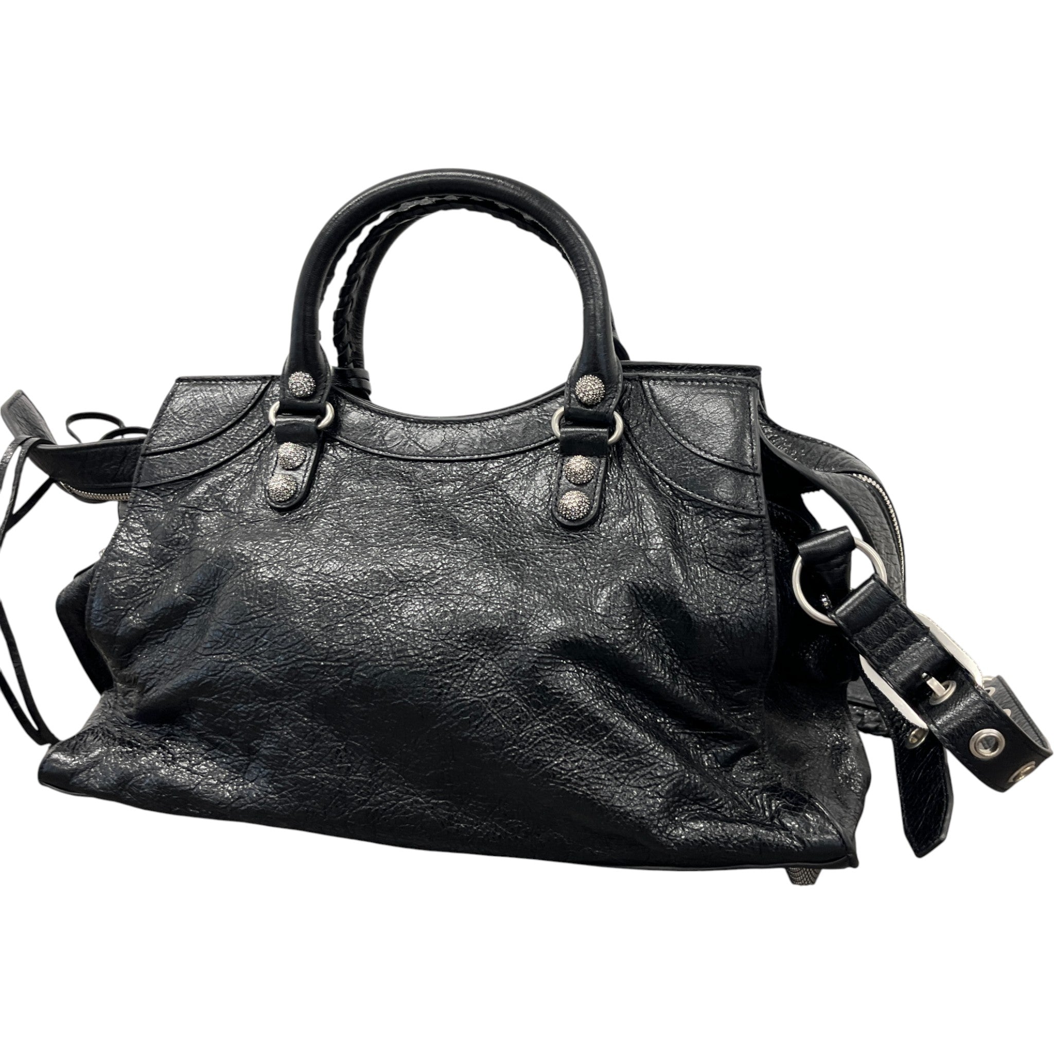 Women's Medium Le Cagole City Bag Black