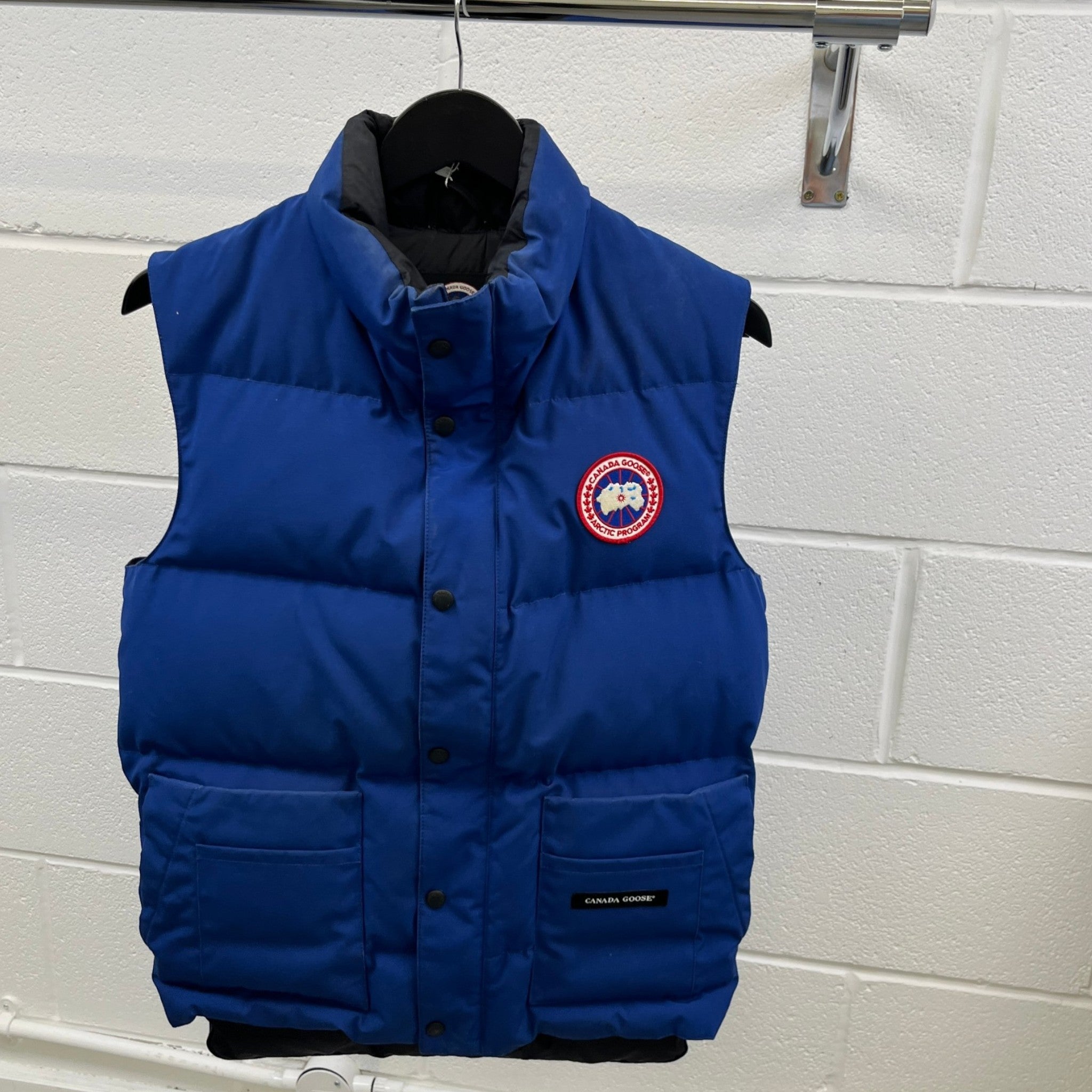 Men's Freestyle Gilet Blue Size XS