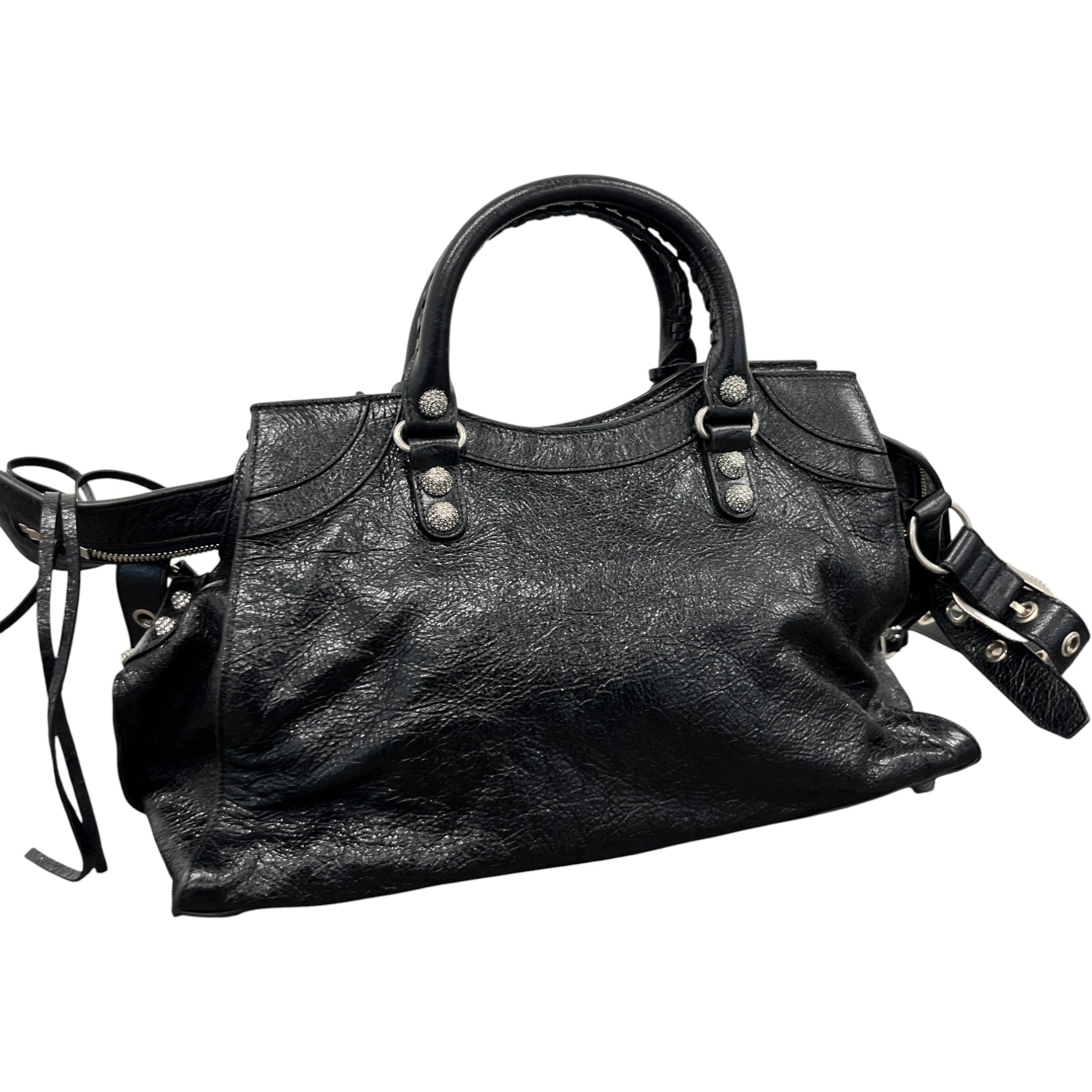 Women's Medium Le Cagole City Bag Black
