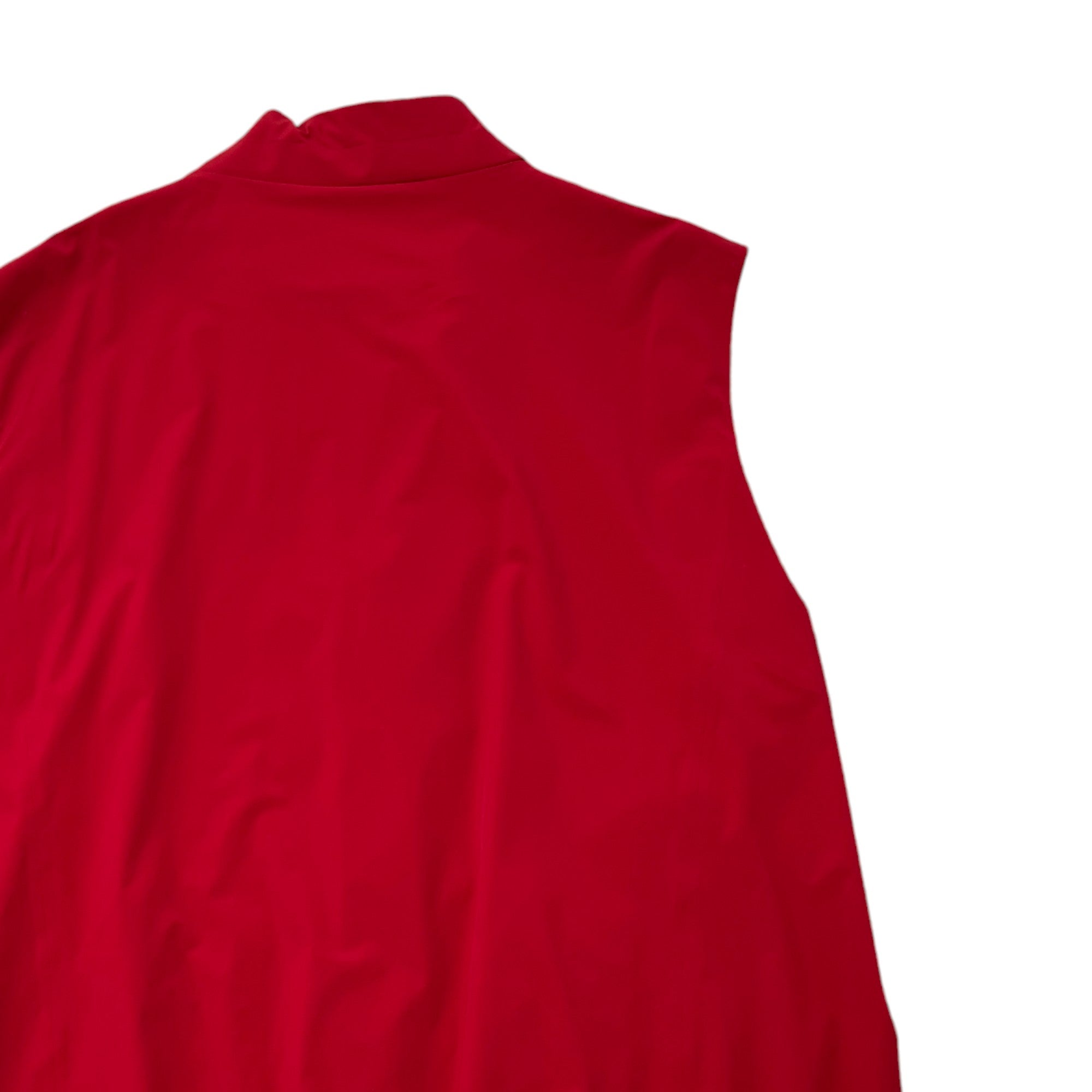 Men's Vest Gilet Red Size IT 58 / XXXXL